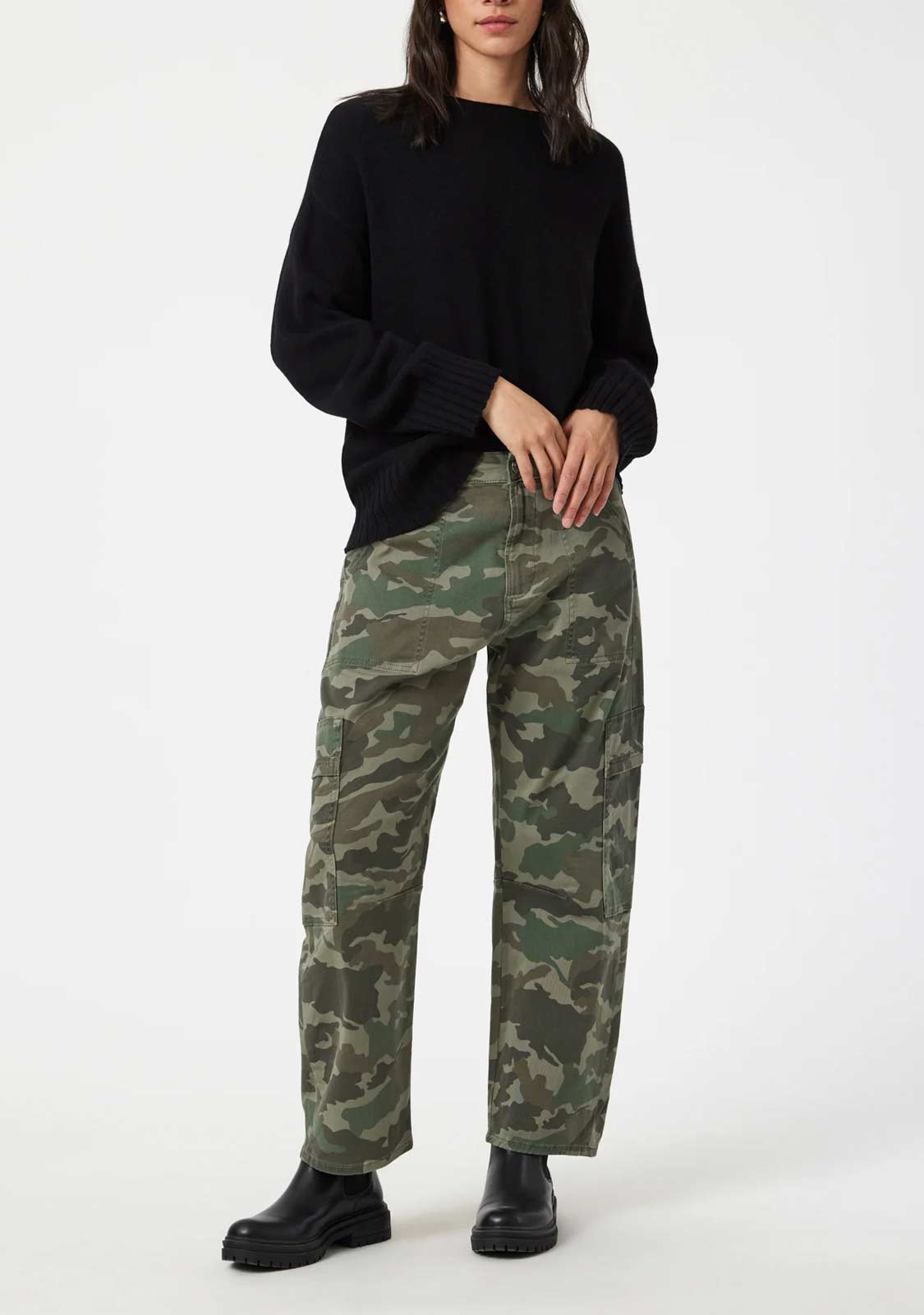 Vinnie Khaki Camo Twill mavi