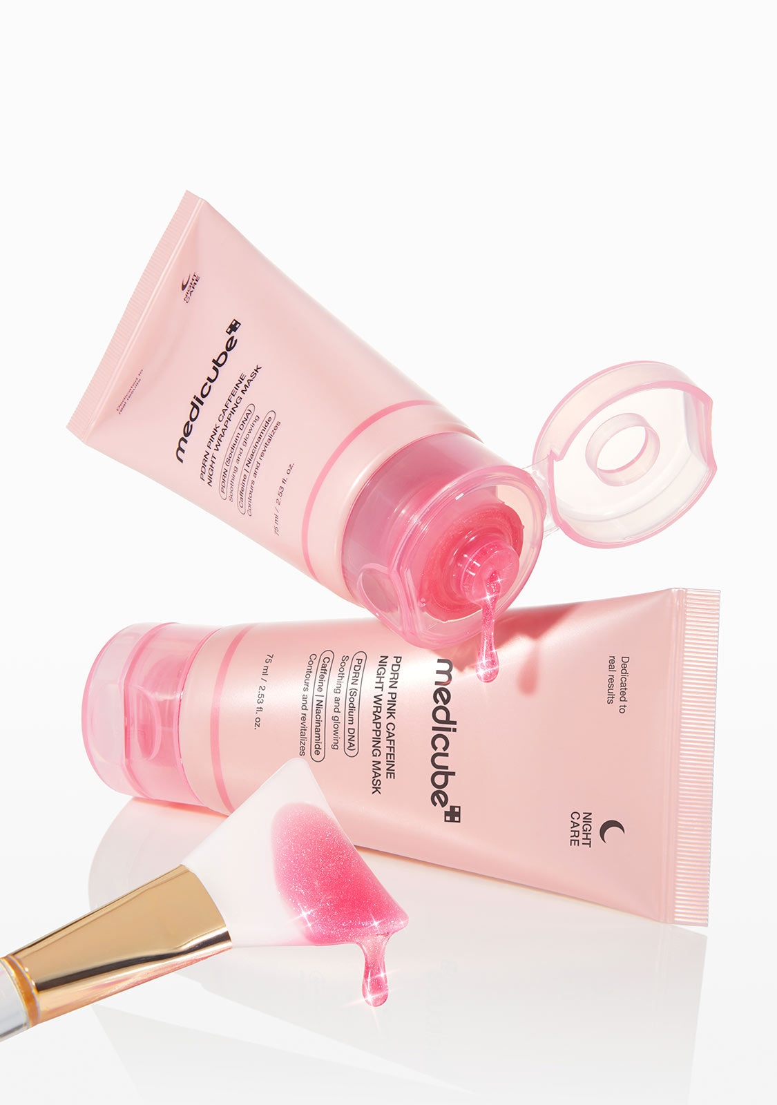 Pdrn Pink Caffeine Night Wrapping Medicube