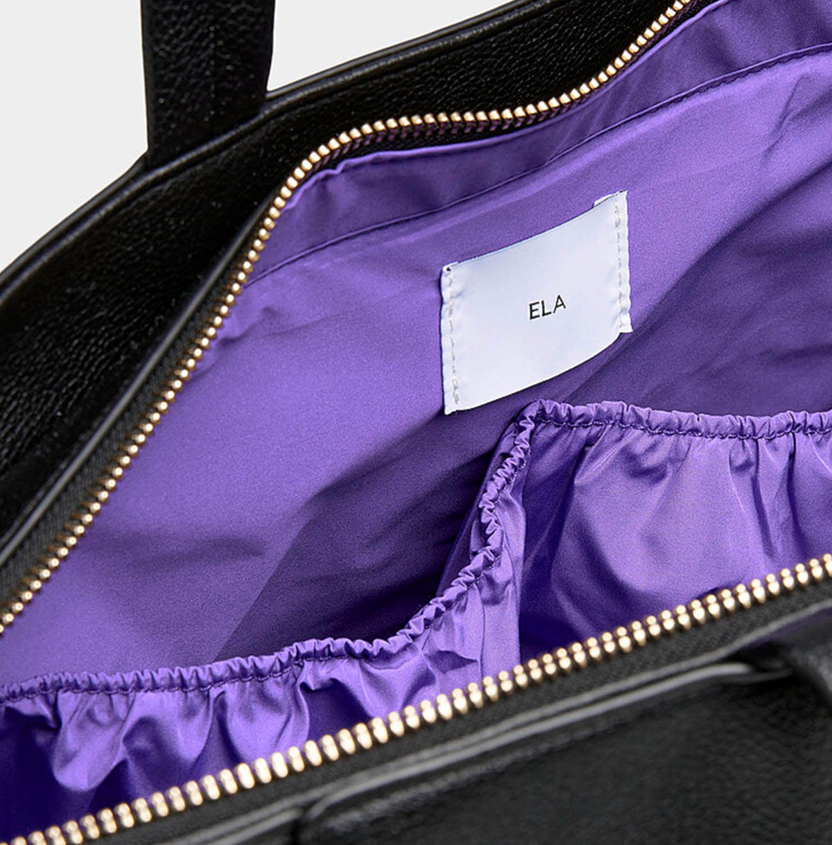 Medium Zipper Tote Ela