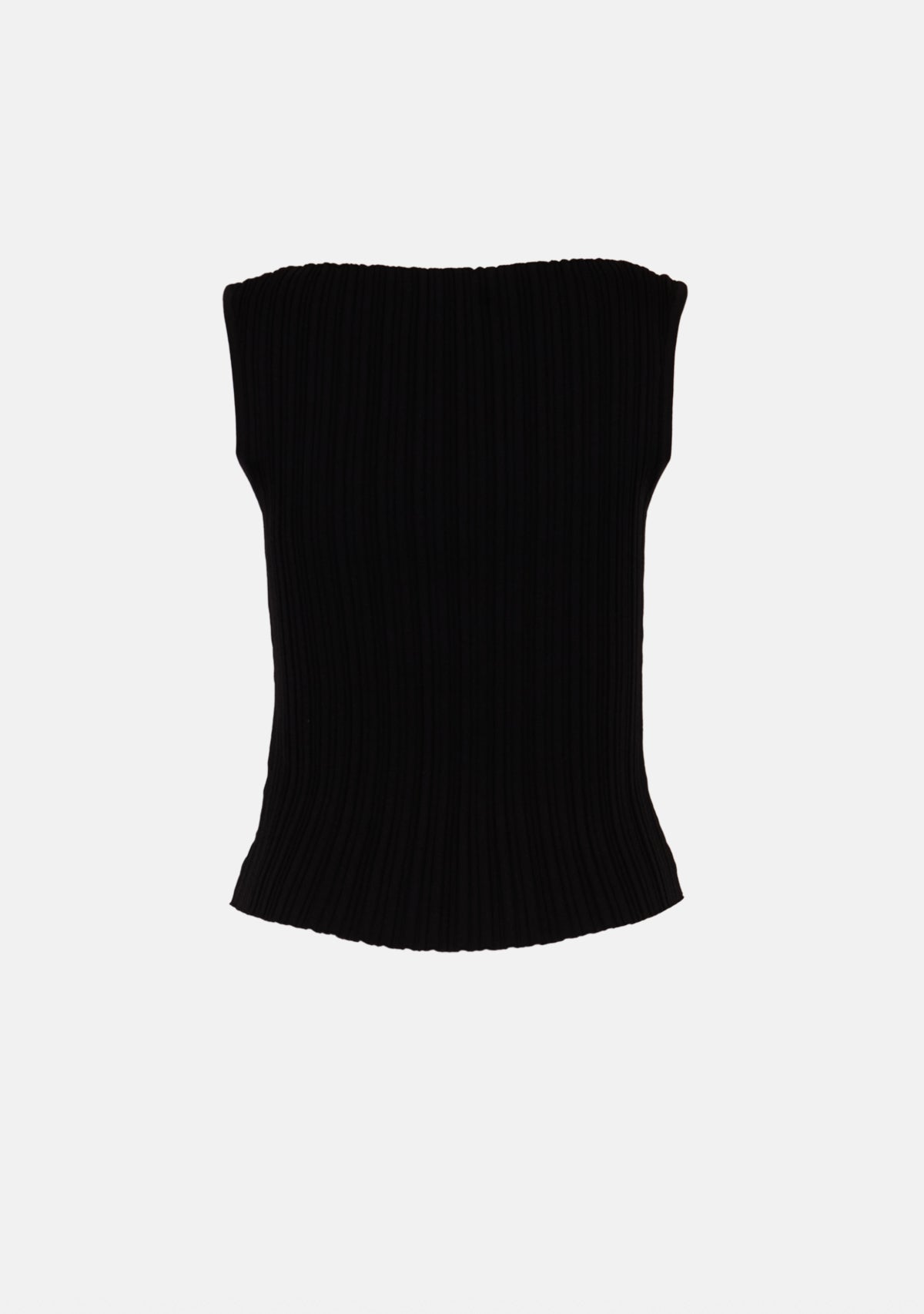 Ribbed Knitted Tank