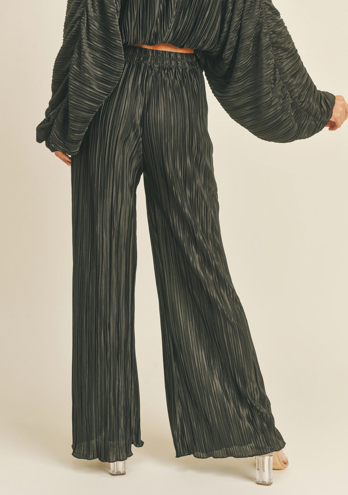 Wrinkle Detailed Pants