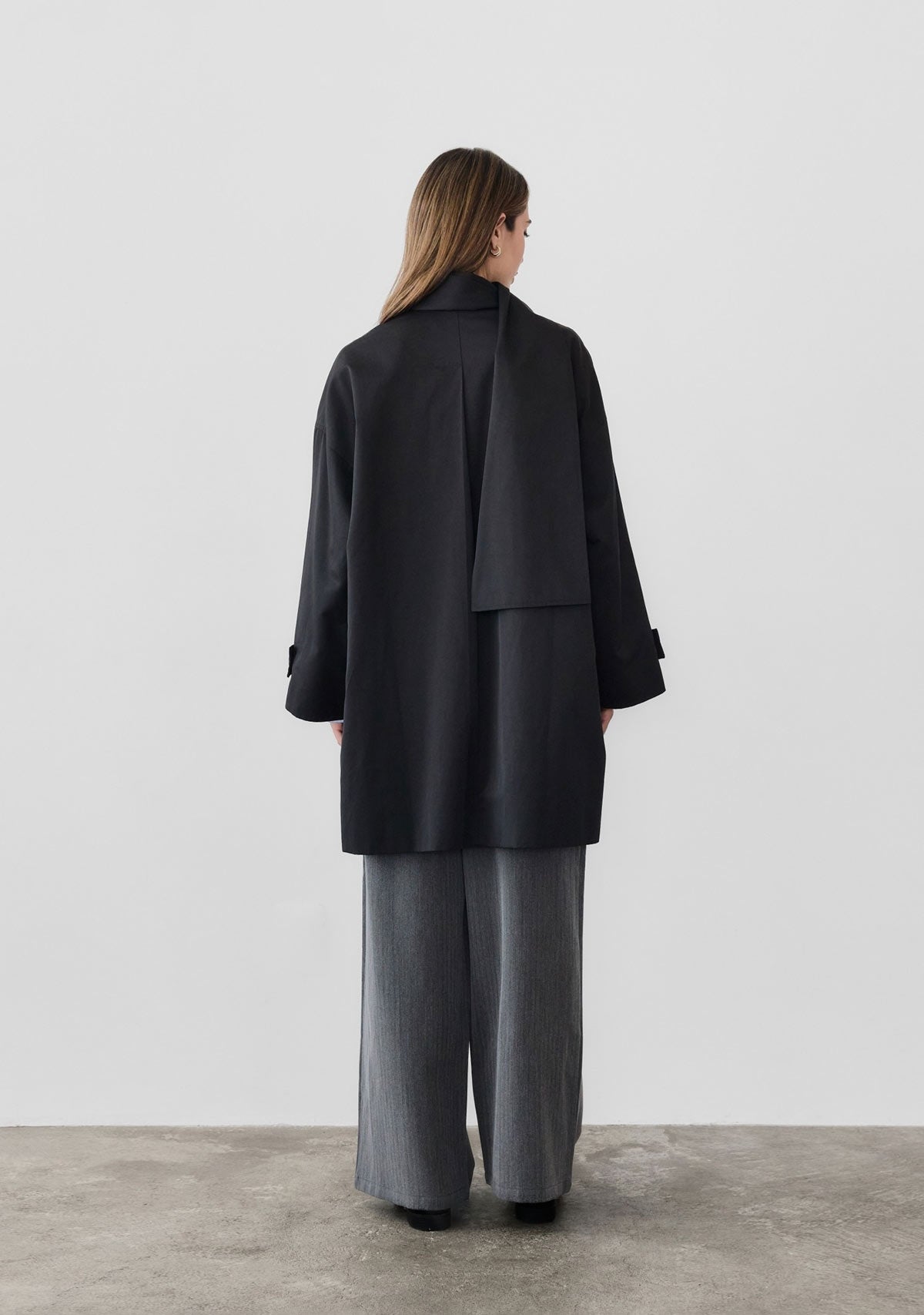 The Paloma Coat Black Mod Ref