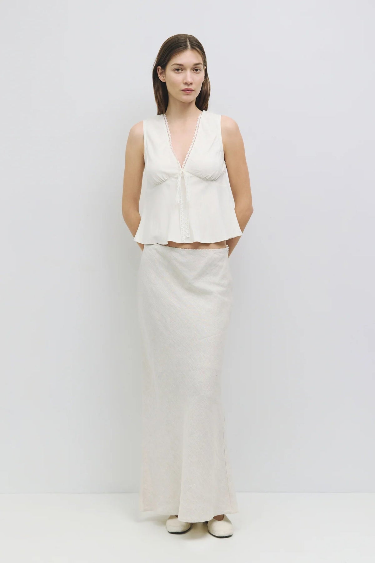 The Arielle Top Cream MOD REF
