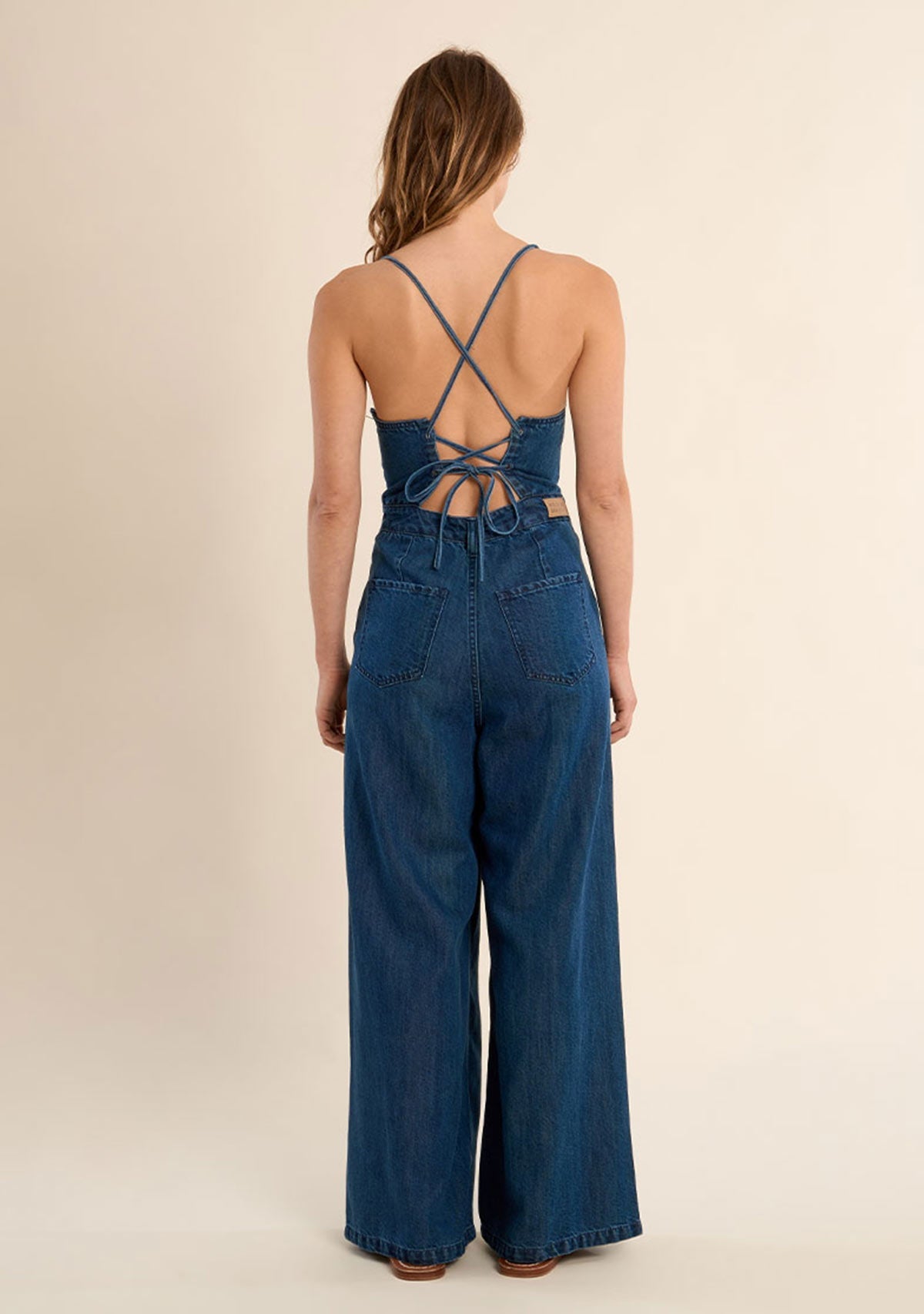 Denim Jumpsuit Denim Blue Molly Bracken