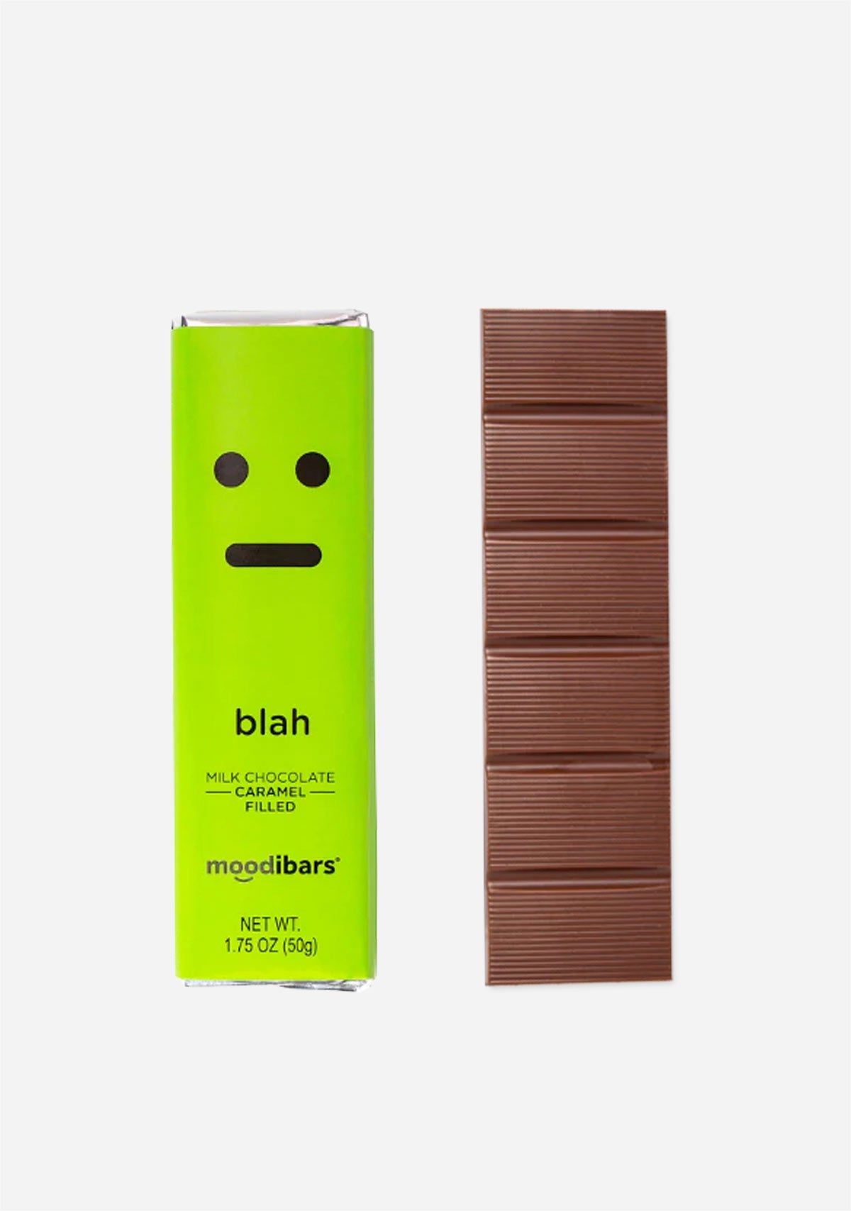 Moodibars BLAH 32% fine Milk Chocolate Bar 1.75oz Astor Chocolate Corp.
