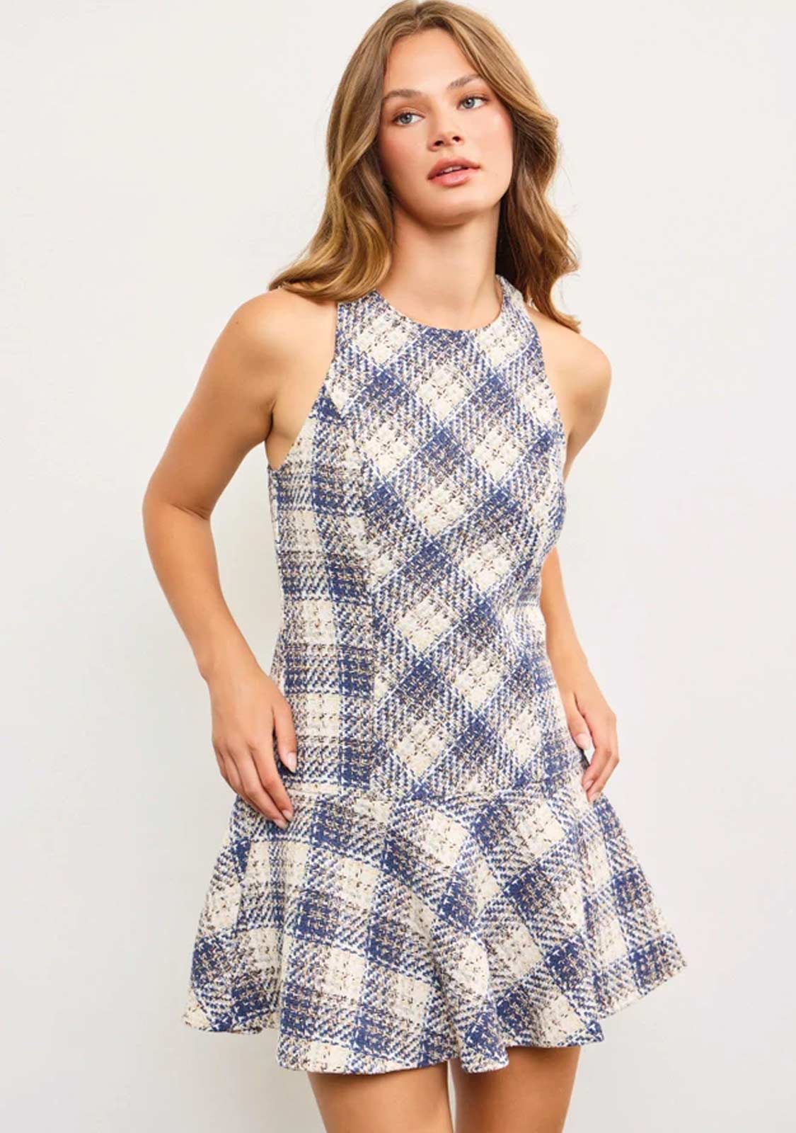 Tweed Flare Dress The Latest Scoop
