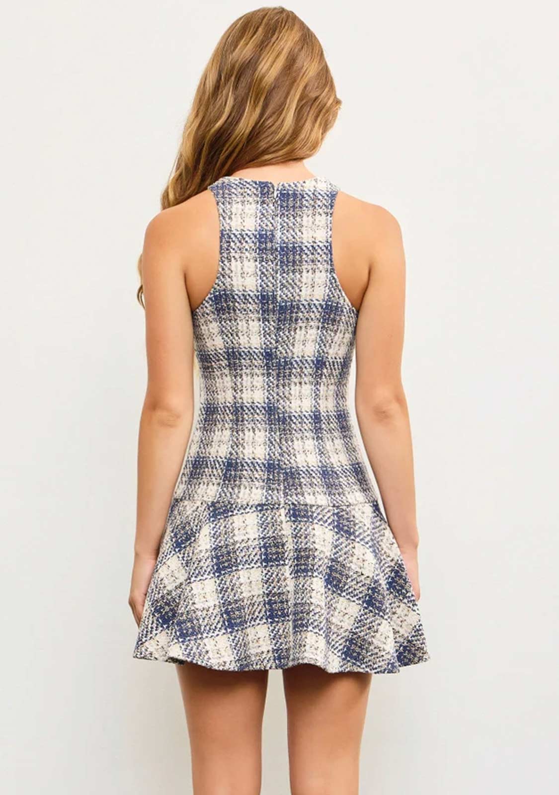 Tweed Flare Dress The Latest Scoop