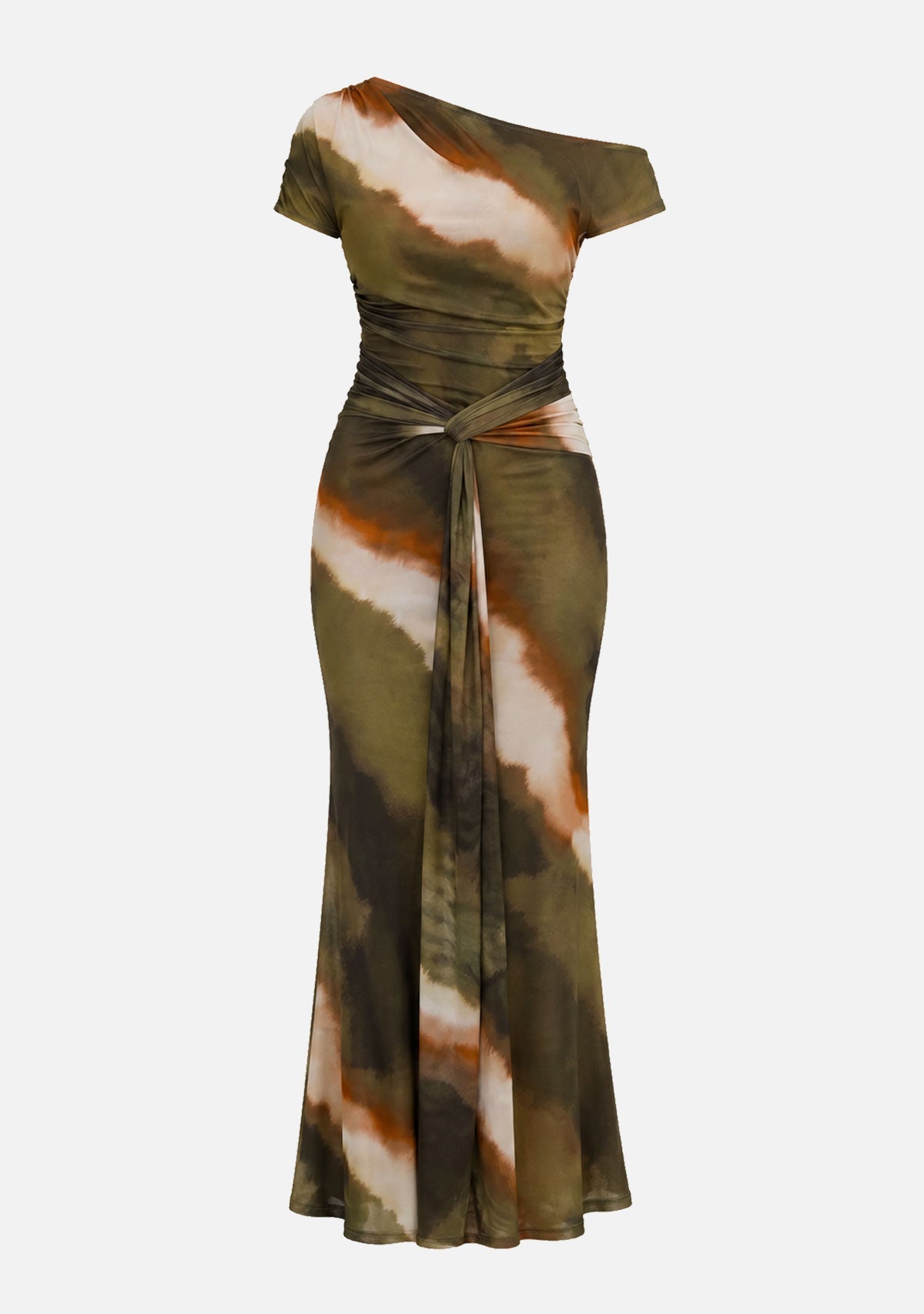 The Aurelia Dress Khaki One And Only Collective