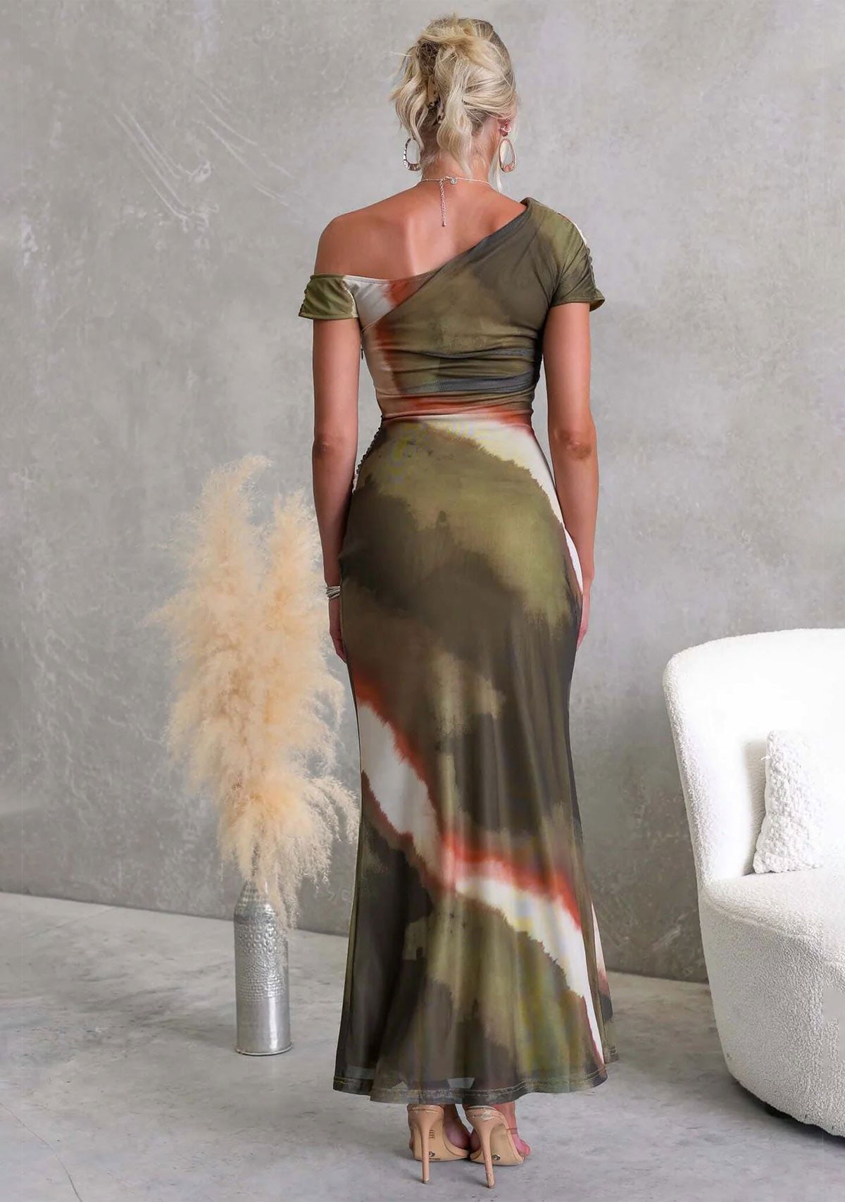 The Aurelia Dress Khaki