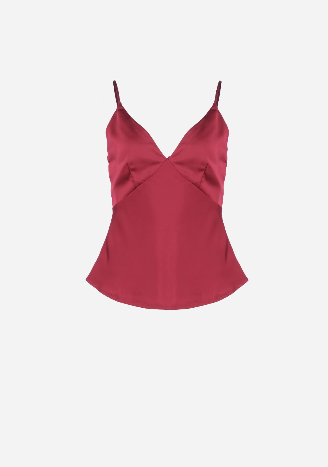 Silk Camisole Top Olivaceous
