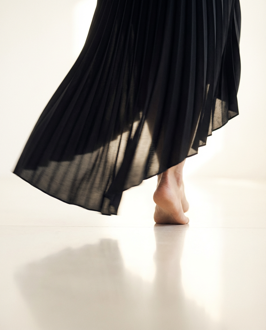 Olympia Asymmetrical Pleated Maxi Dress The Latest Scoop