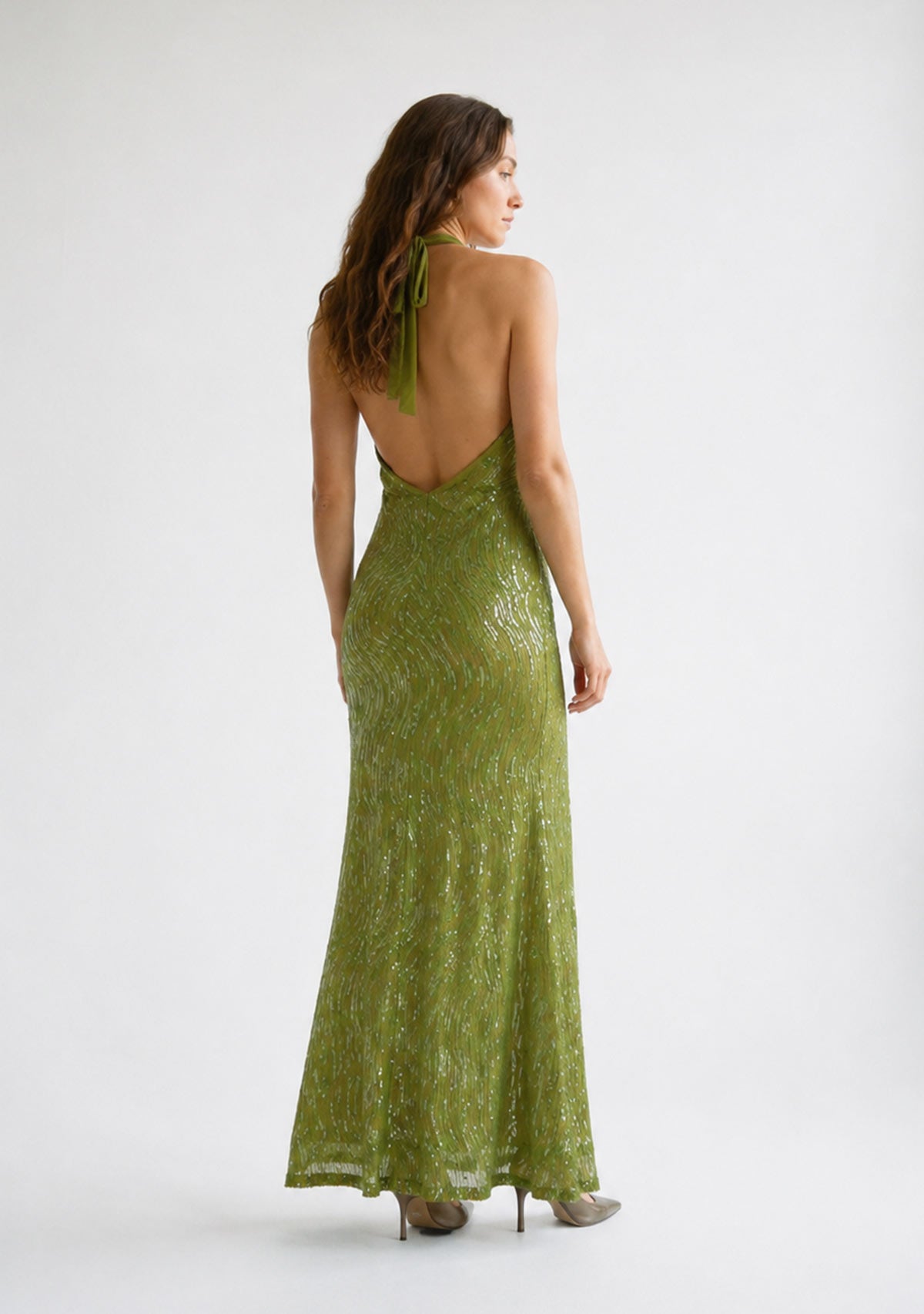 The Solara Dress Green