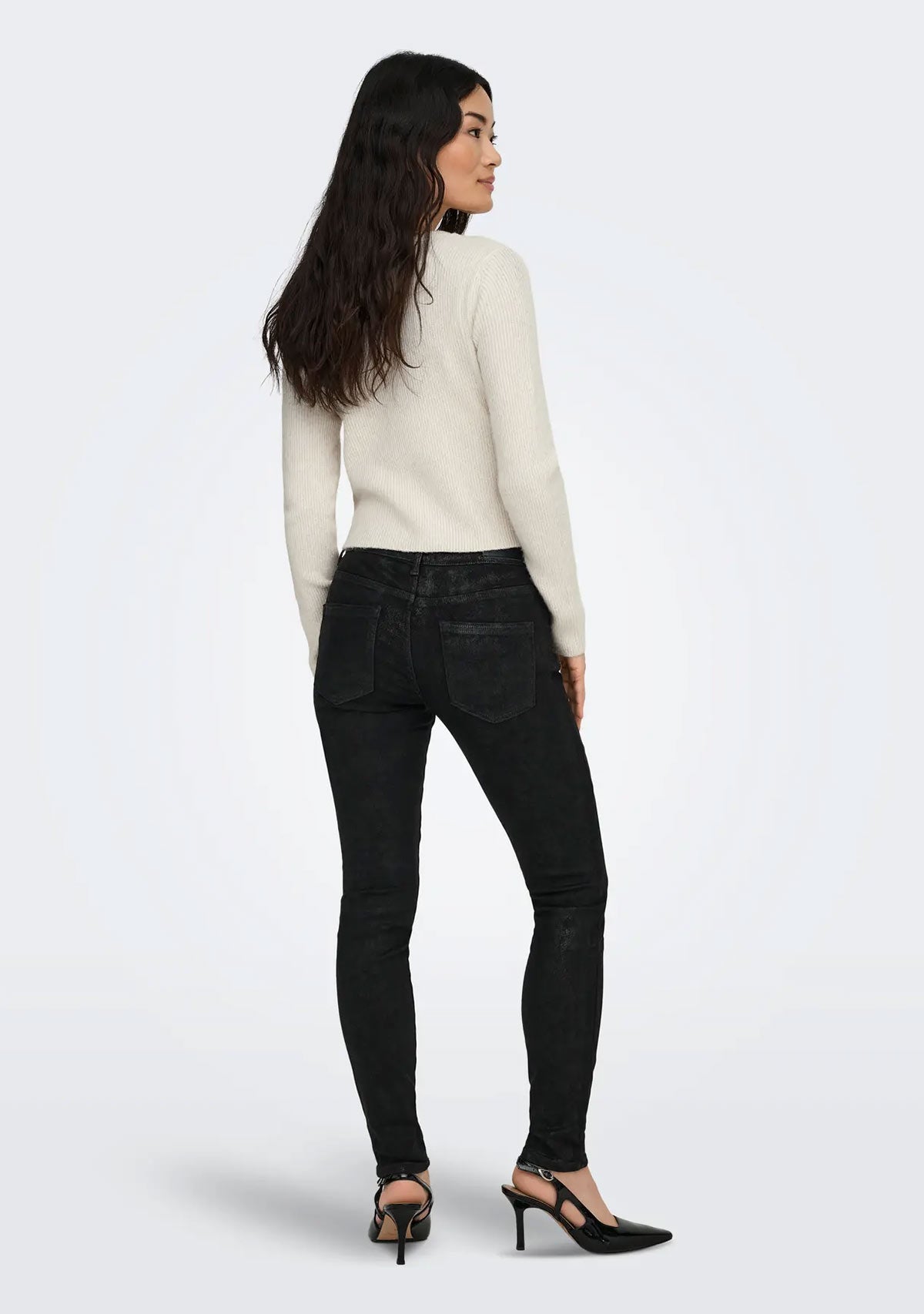 Gilet en perles ONL Rica Life Birch Melange