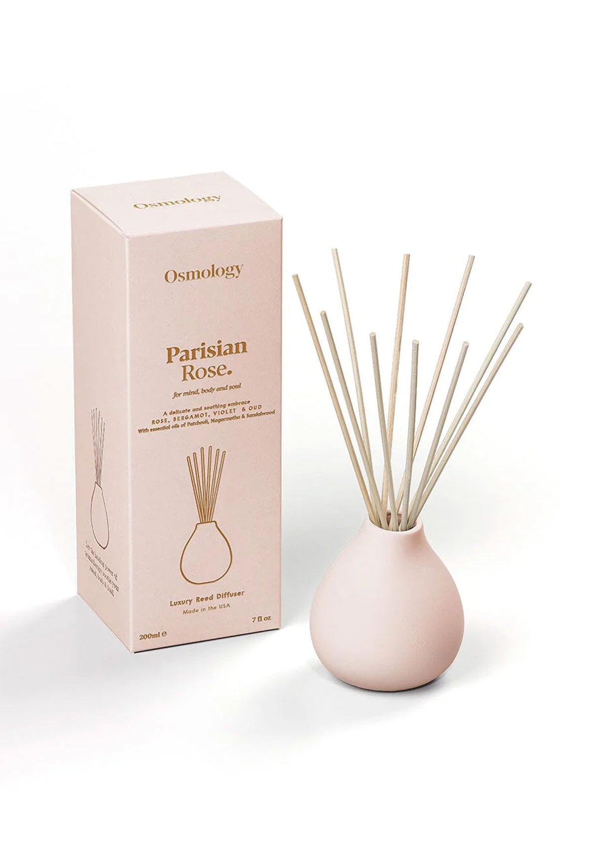Parisian Rose Reed Diffuser Osmology