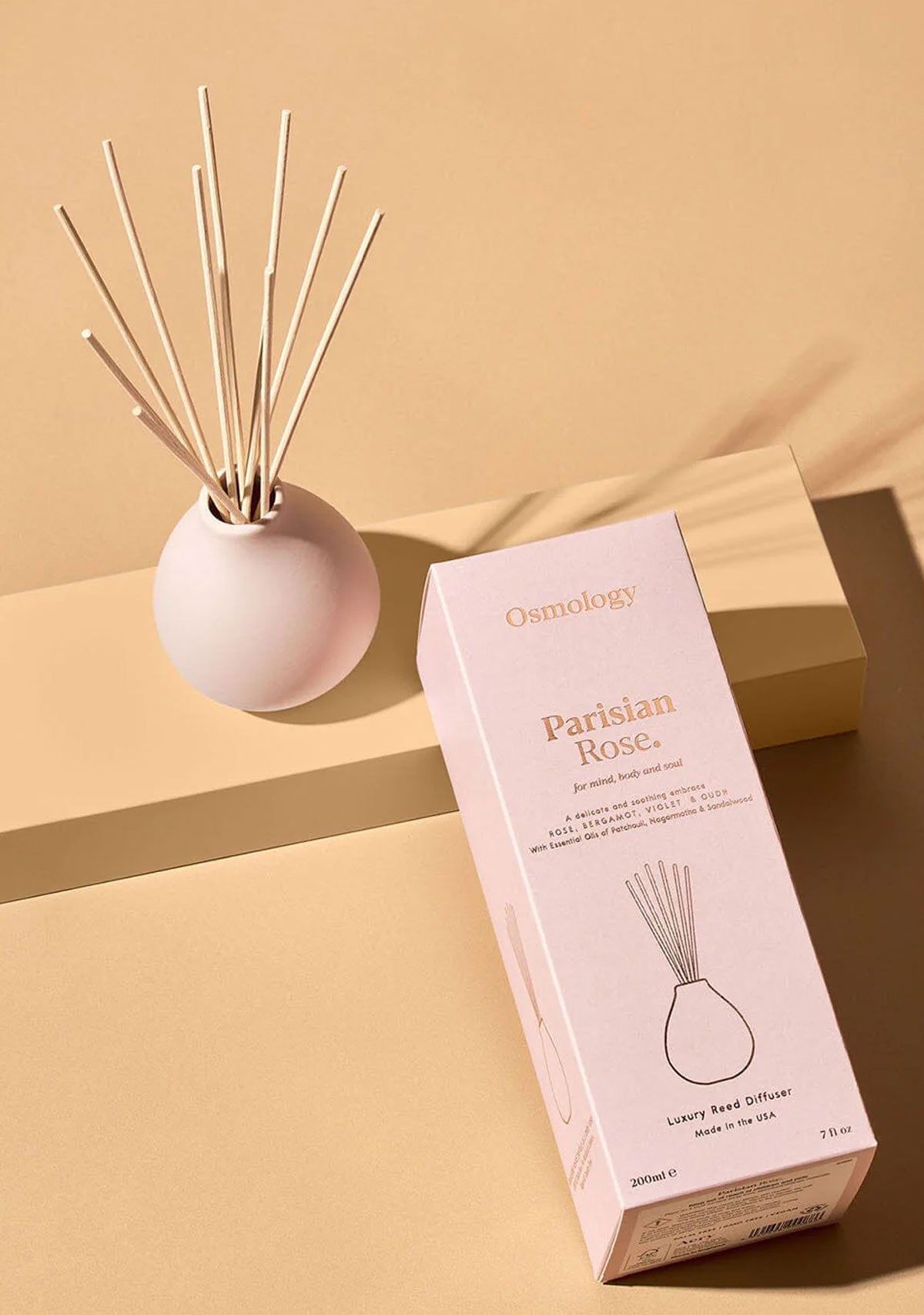 Parisian Rose Reed Diffuser Osmology