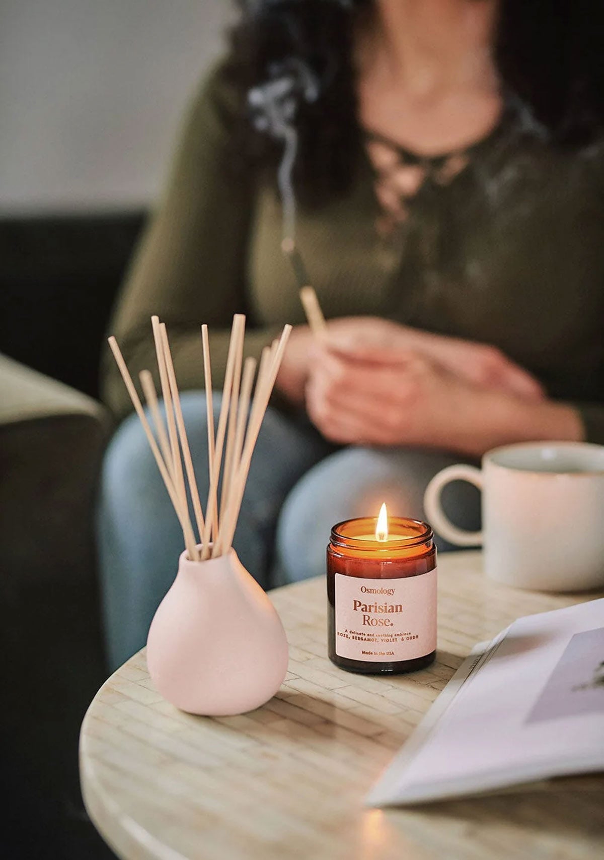 Parisian Rose Jar Candle Osmology