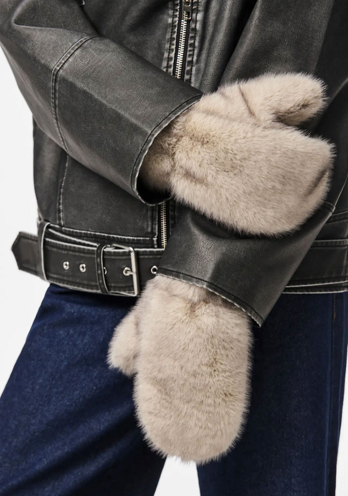 PCJutlandia Mittens Greige