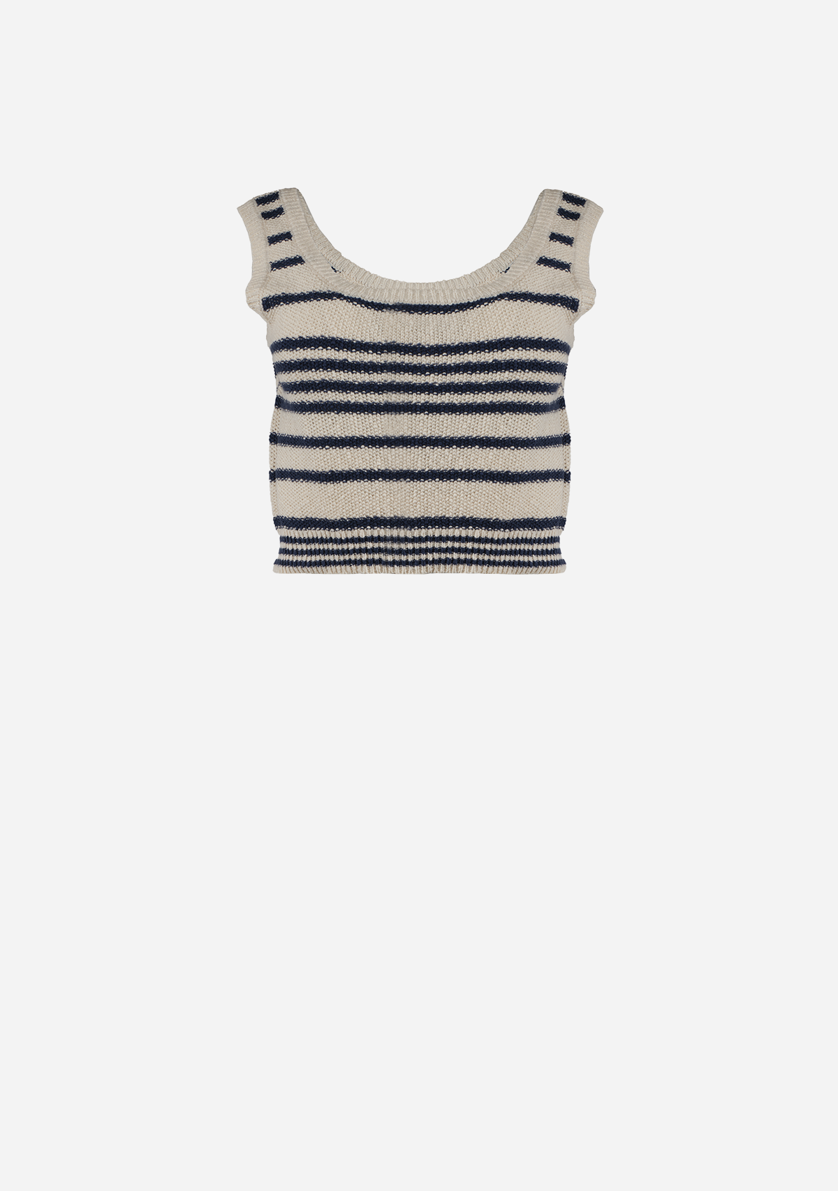 Alder Striped Tank Natural/Blue