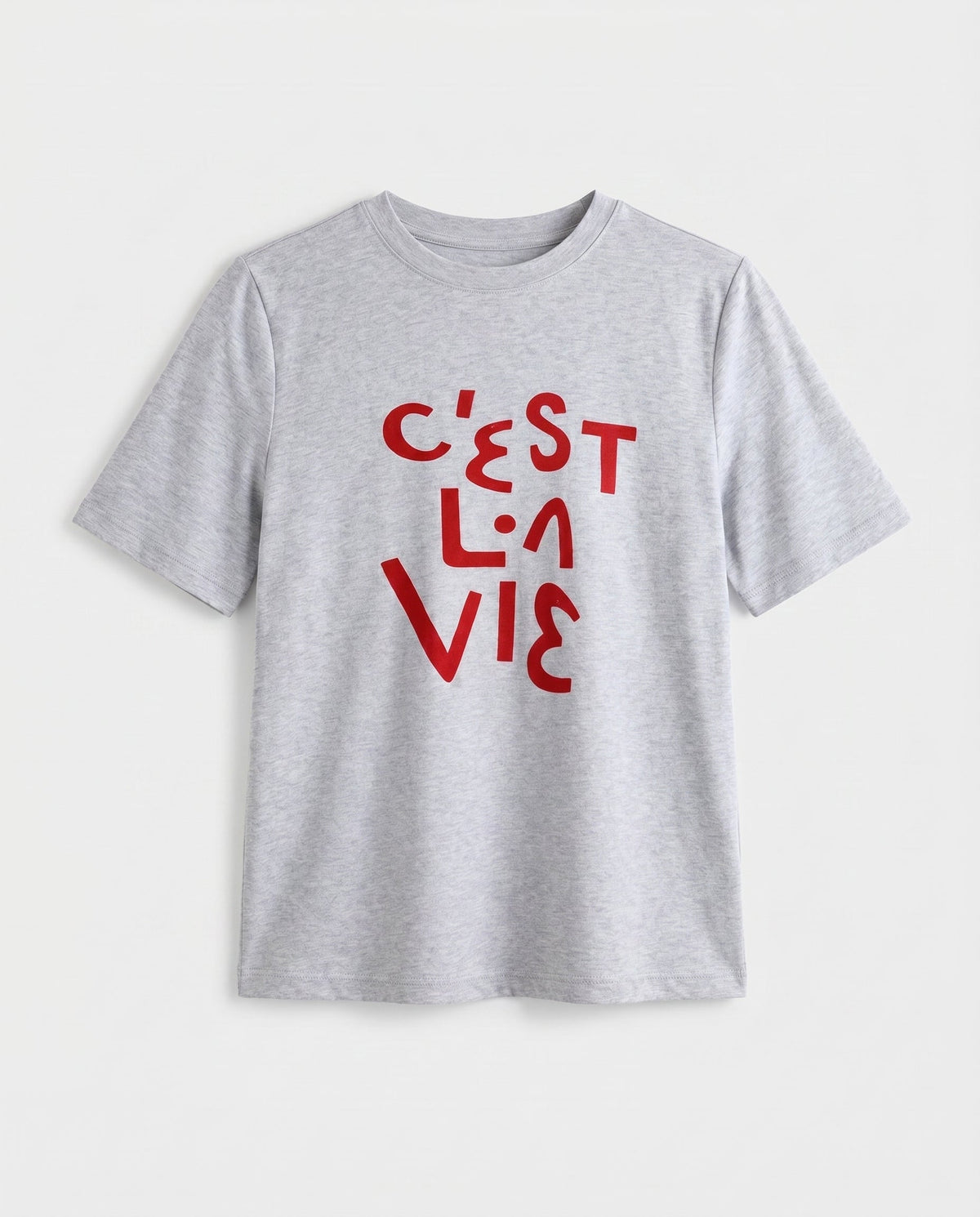 Statement Graphic Tee Gray ALTAR