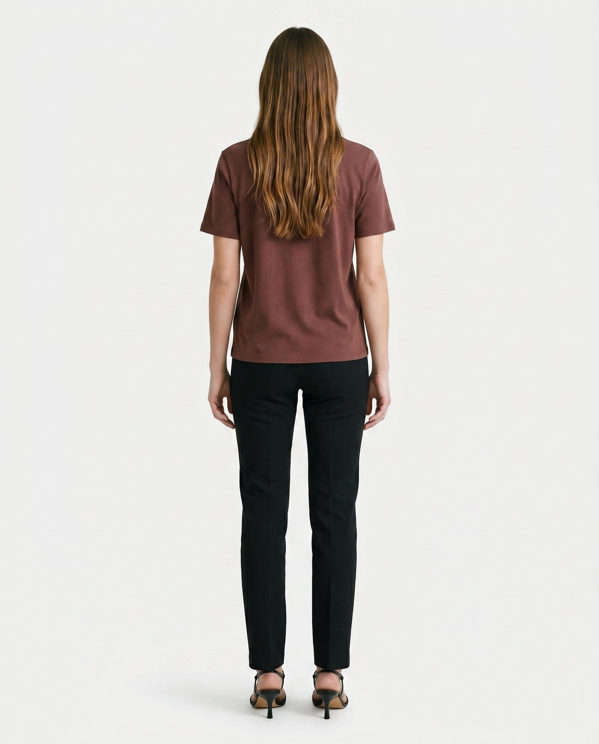 Relaxed Fit Message Tee Brown COCA