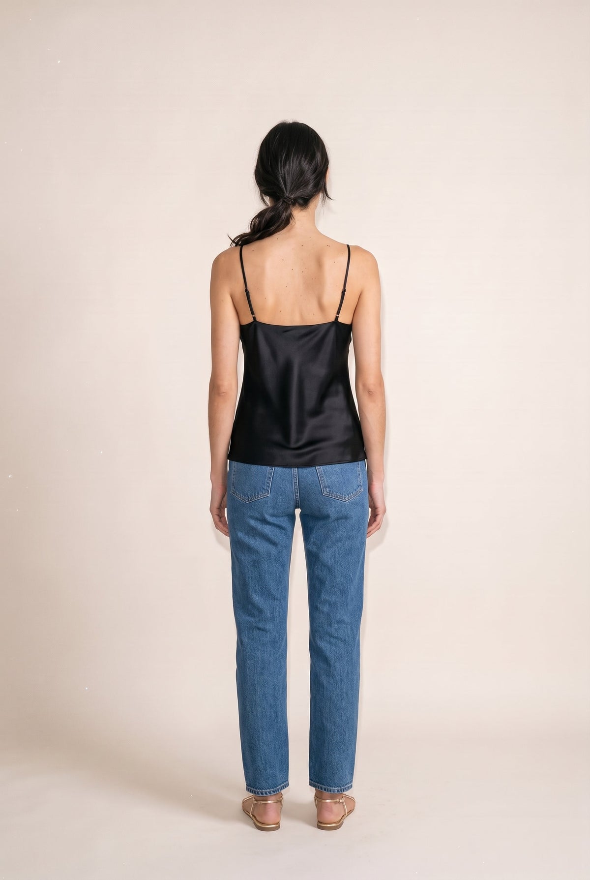 The Mari Satin Tank Mari