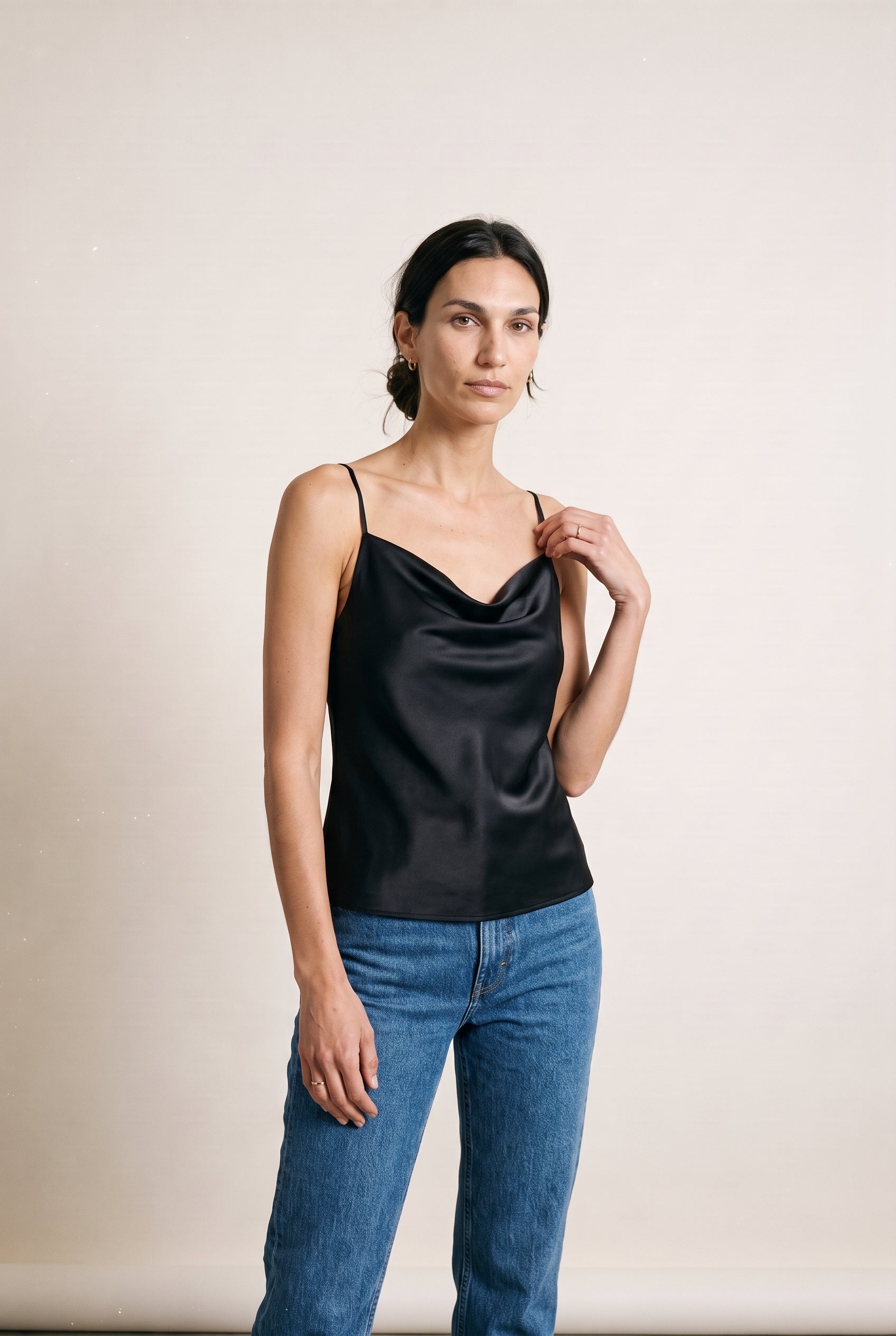 The Mari Satin Tank
