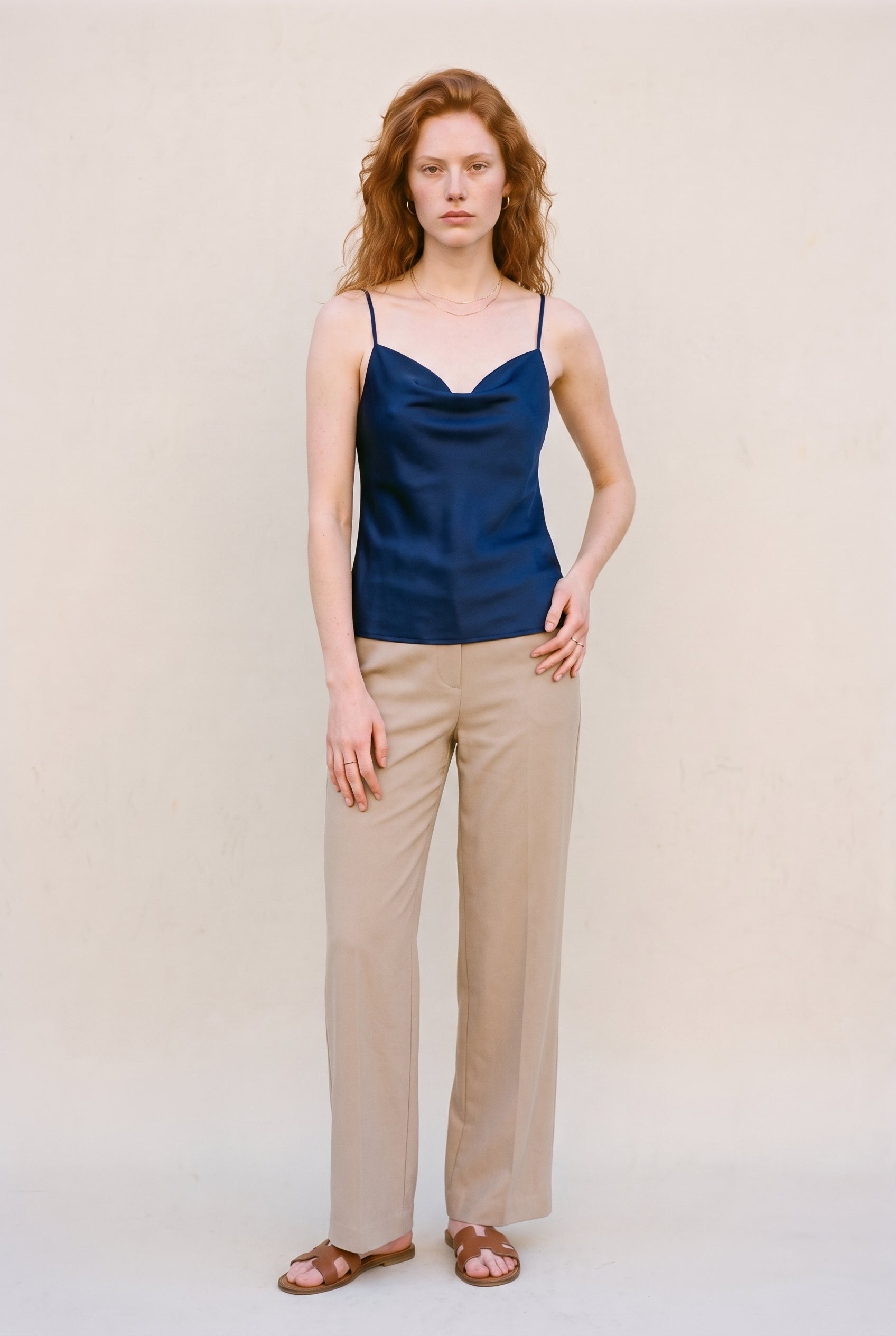 The Mari Satin Tank