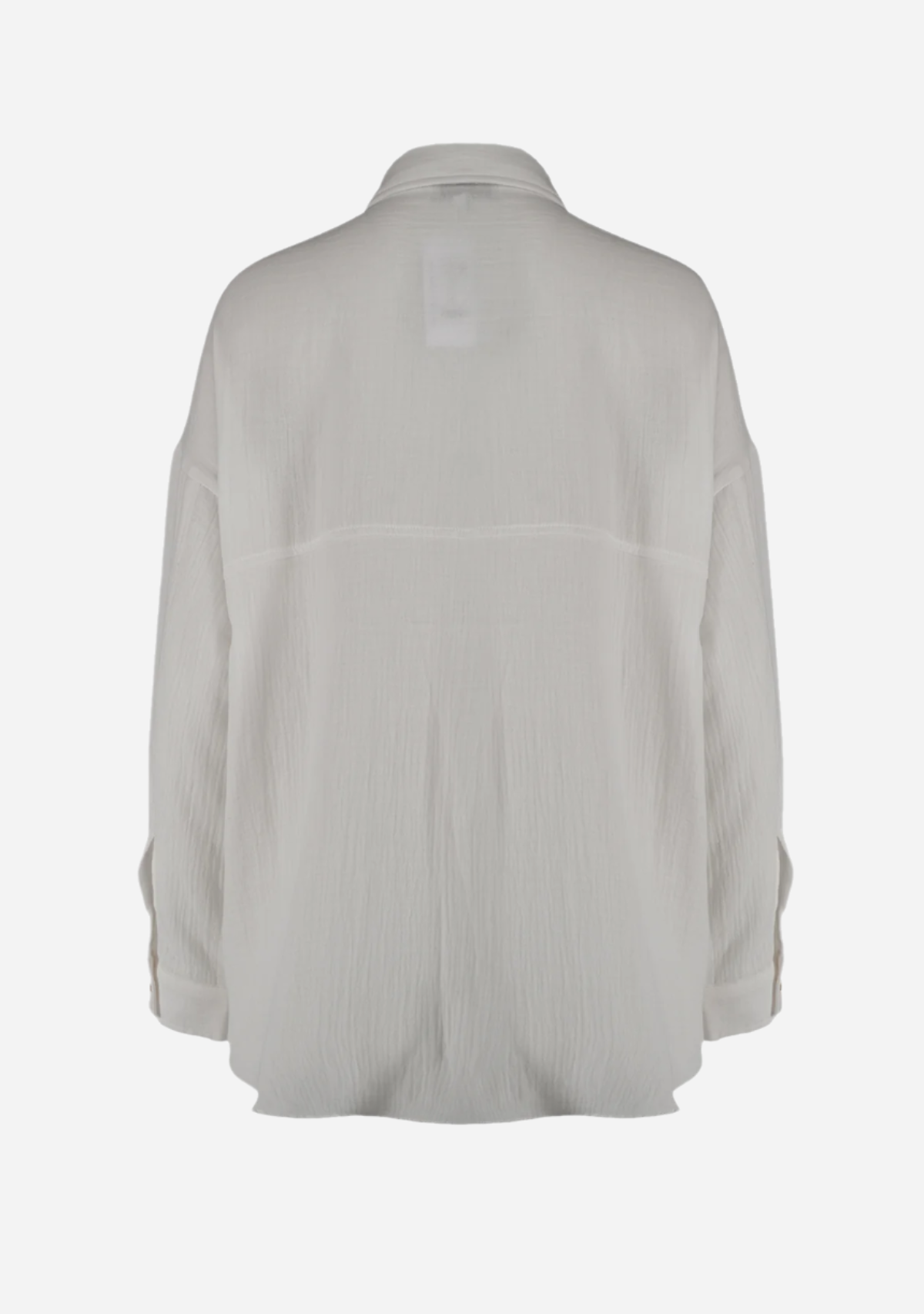 Oversized Gauze Cotton Shirt The Latest Scoop
