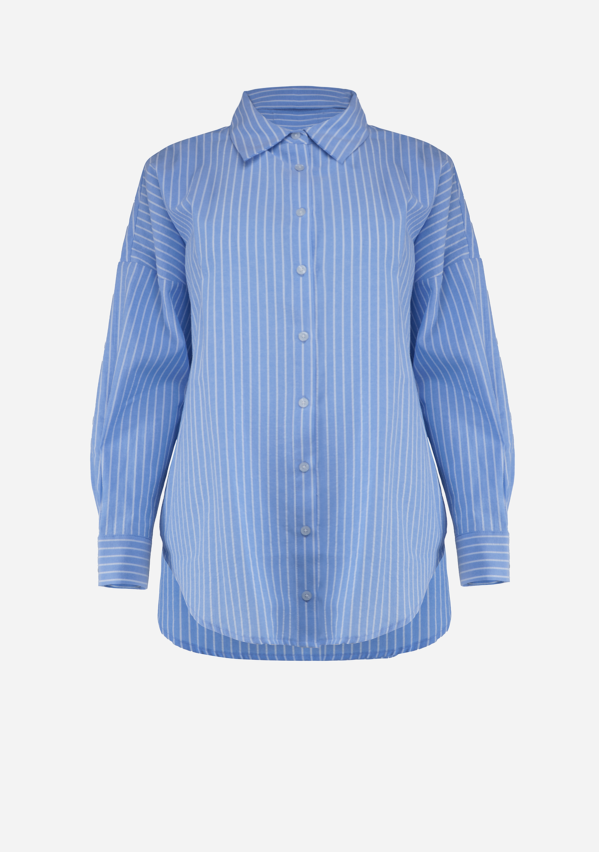 Hidden Cove Striped Shirt Denim Blue By Together