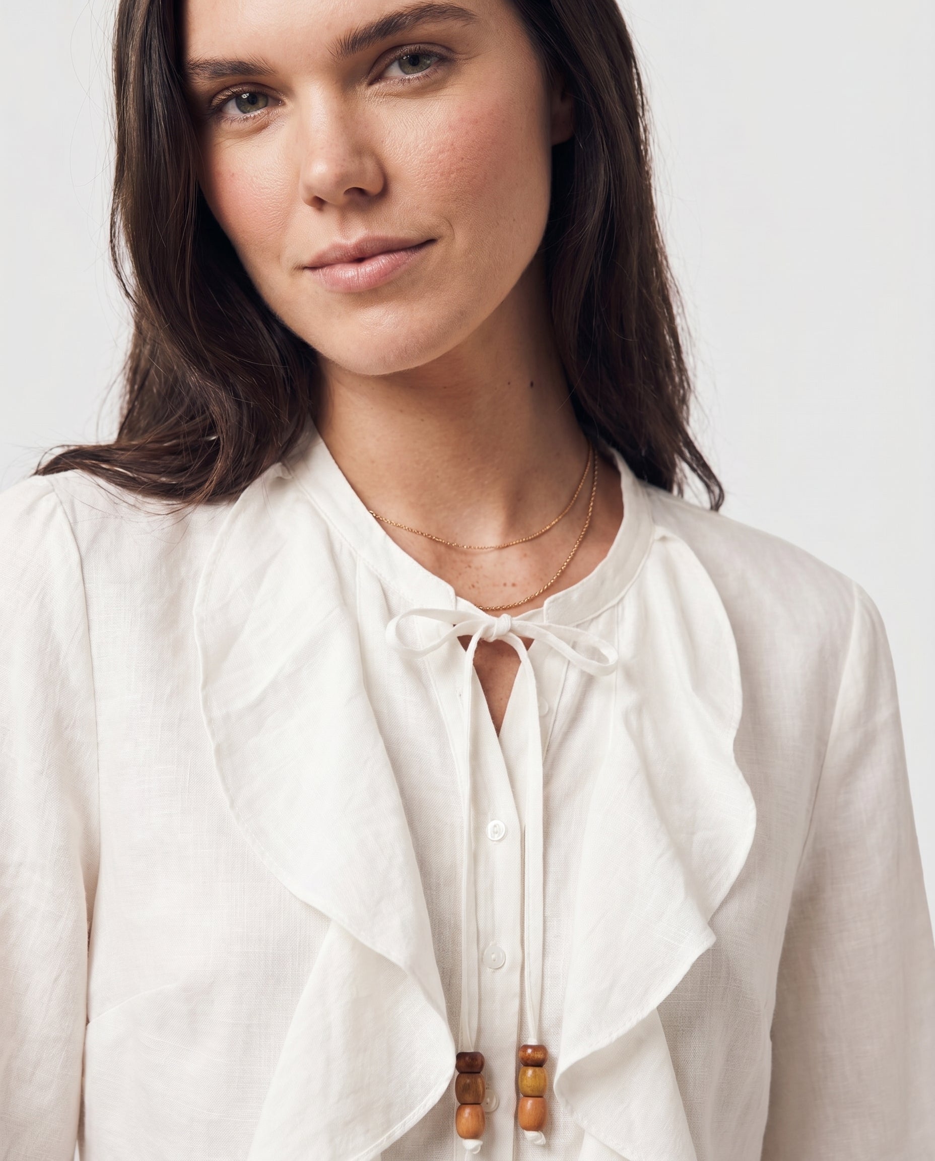 Sand Flow Blouse Beige ALTAR
