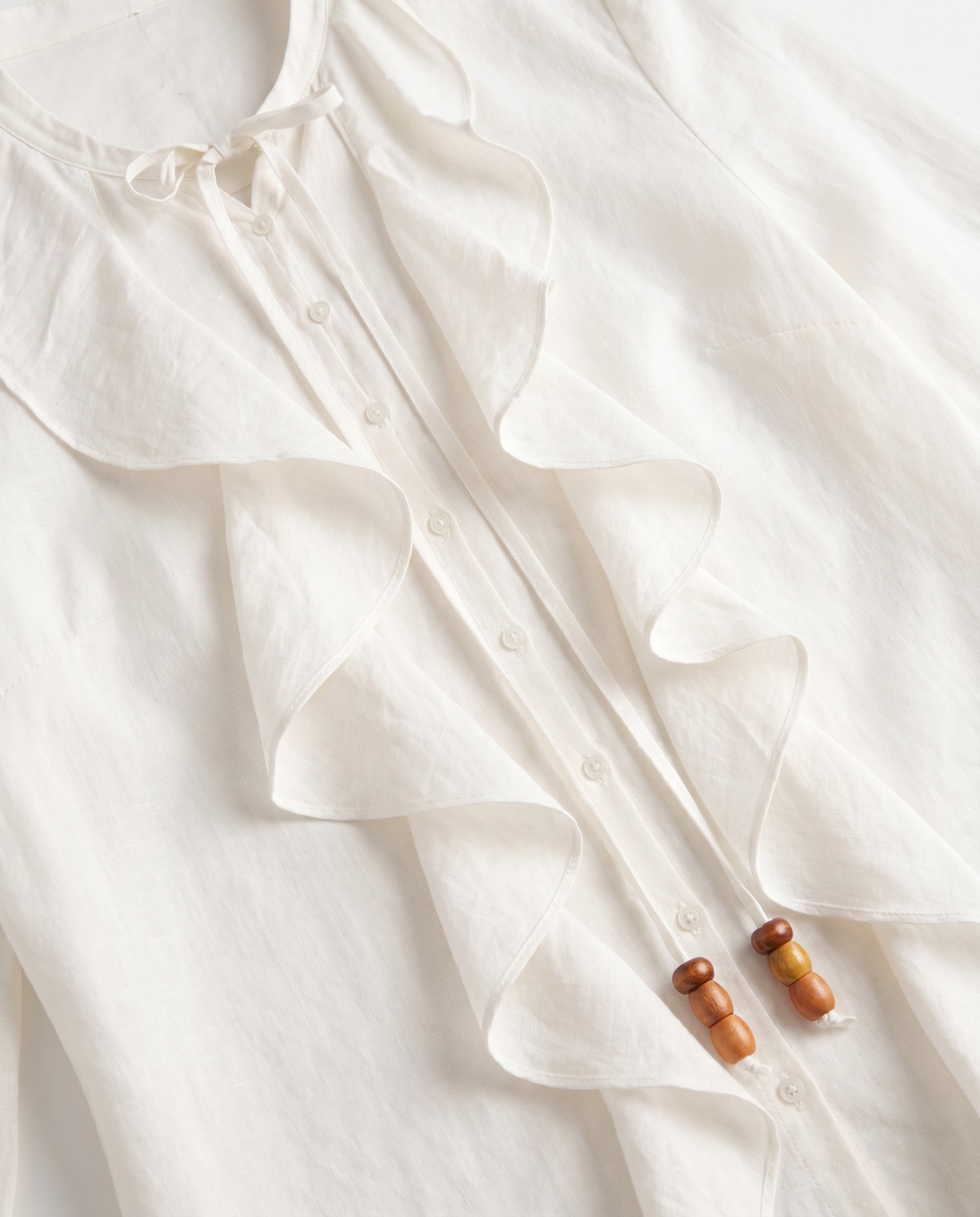 Sand Flow Blouse Beige