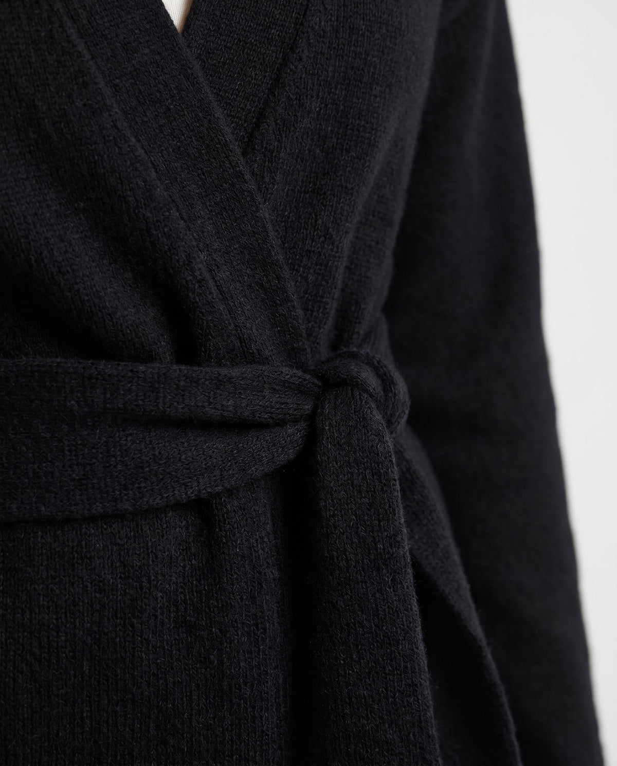 Black Draped Top Black ALTAR