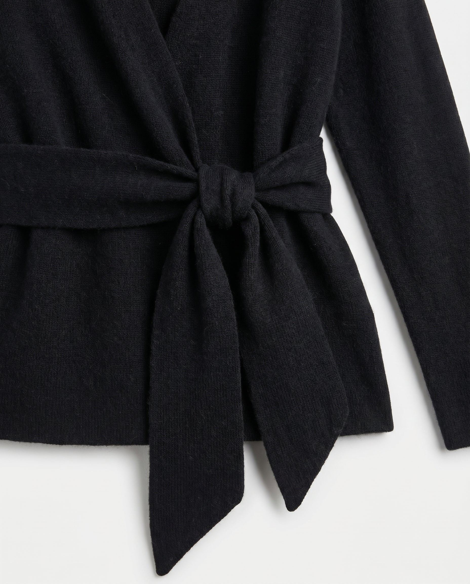 Black Draped Top Black