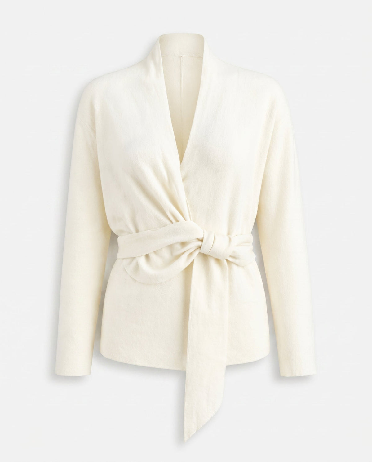 Ivory Draped Top Ivory ALTAR