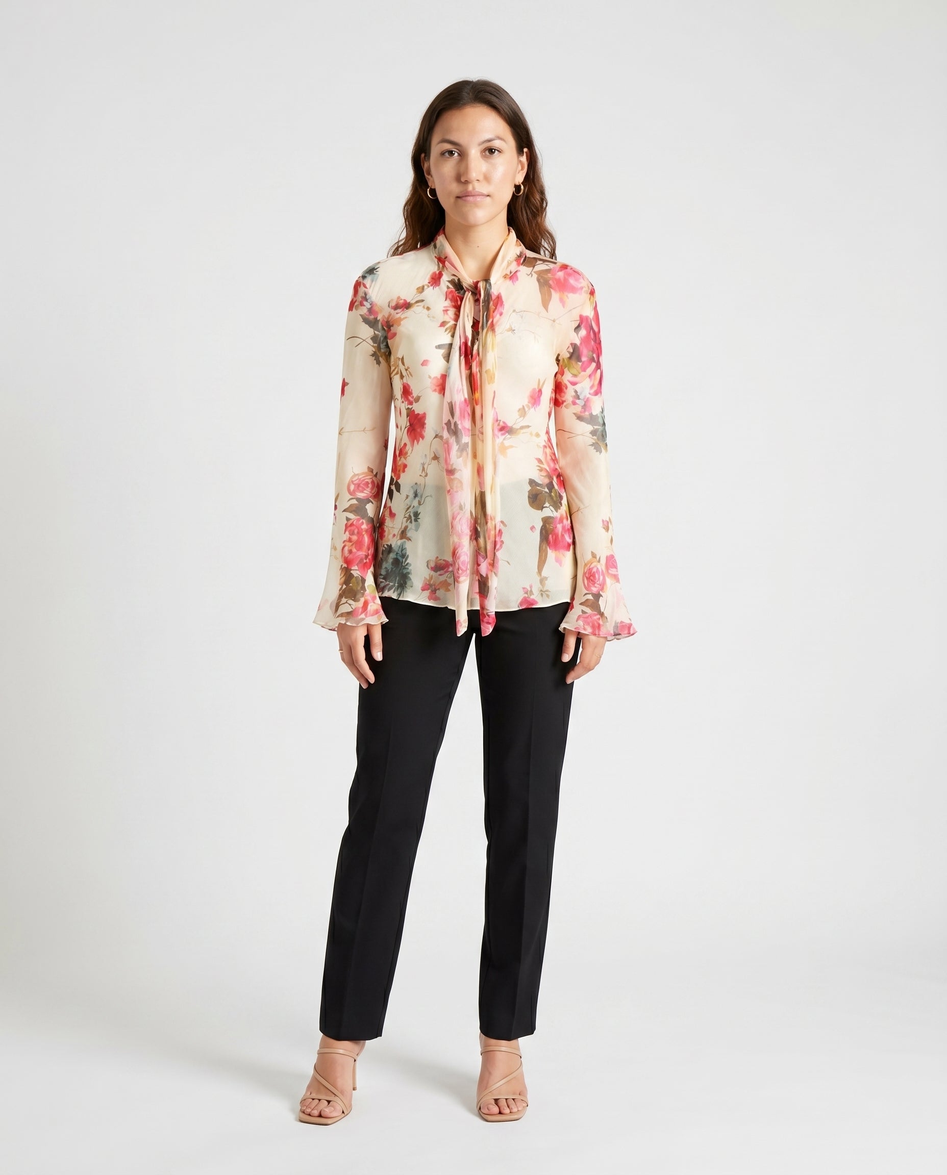 Floral Print Blouse Print ALTAR