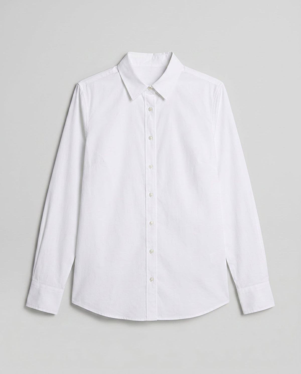 Classic Button-Down Shirt White SLOW HIGH