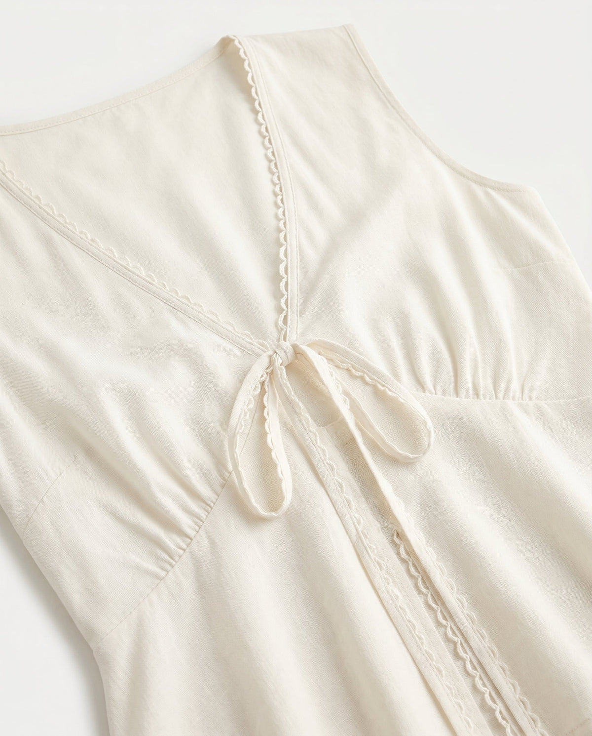 Peplum Wrap Top White 29 28
