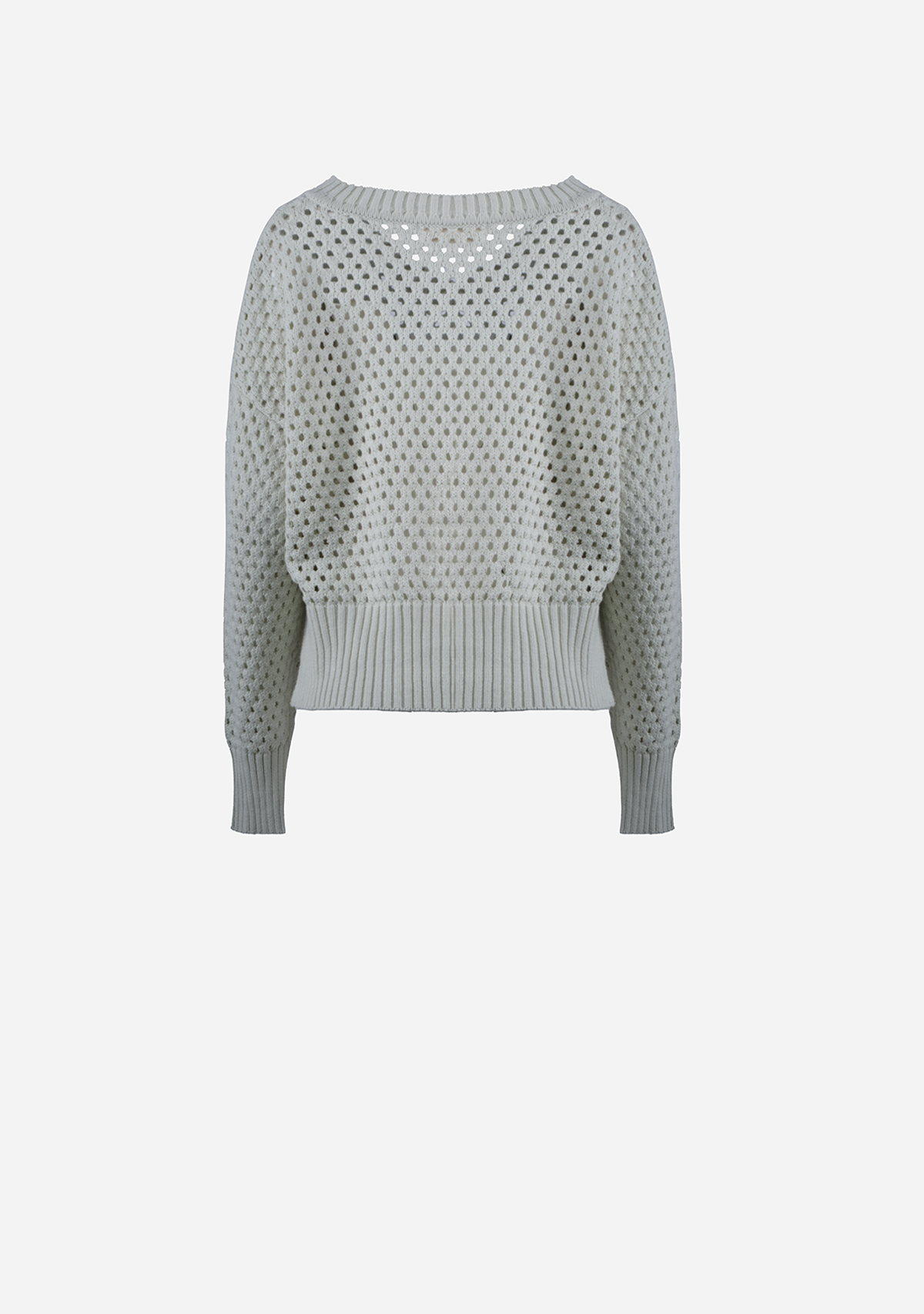 Eren Open Knit Top Mint