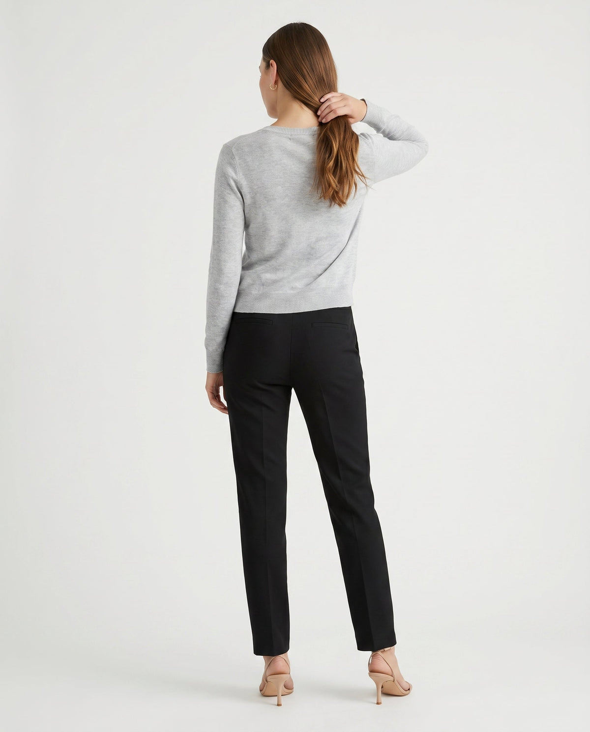 Classic Button Front Cardigan Gray Slow High