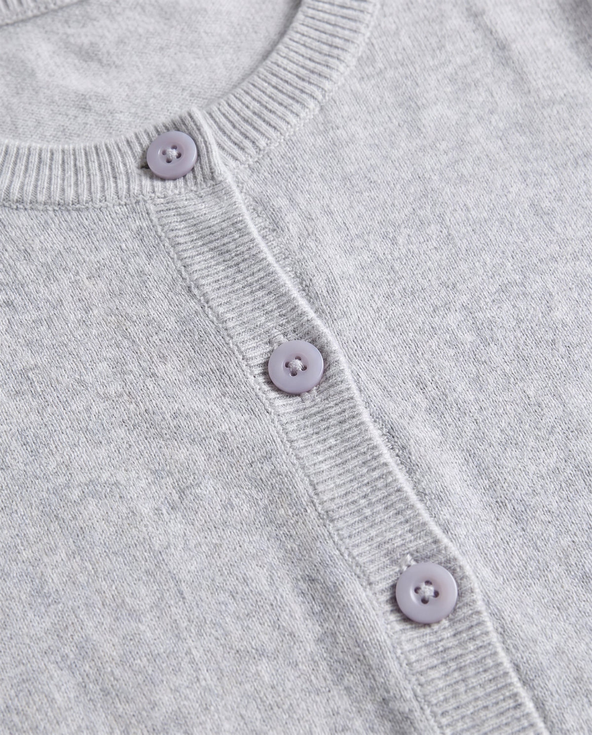 Classic Button Front Cardigan Gray Slow High