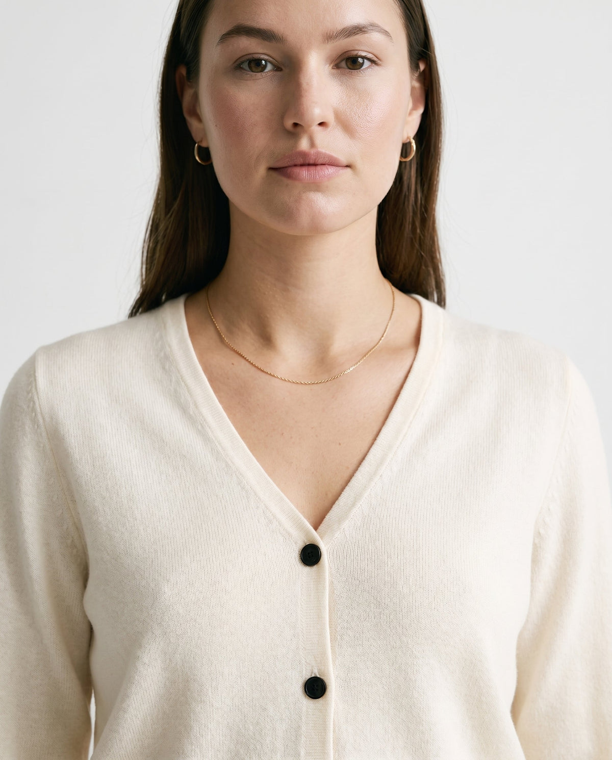 Classic White Cardigan White ALTAR