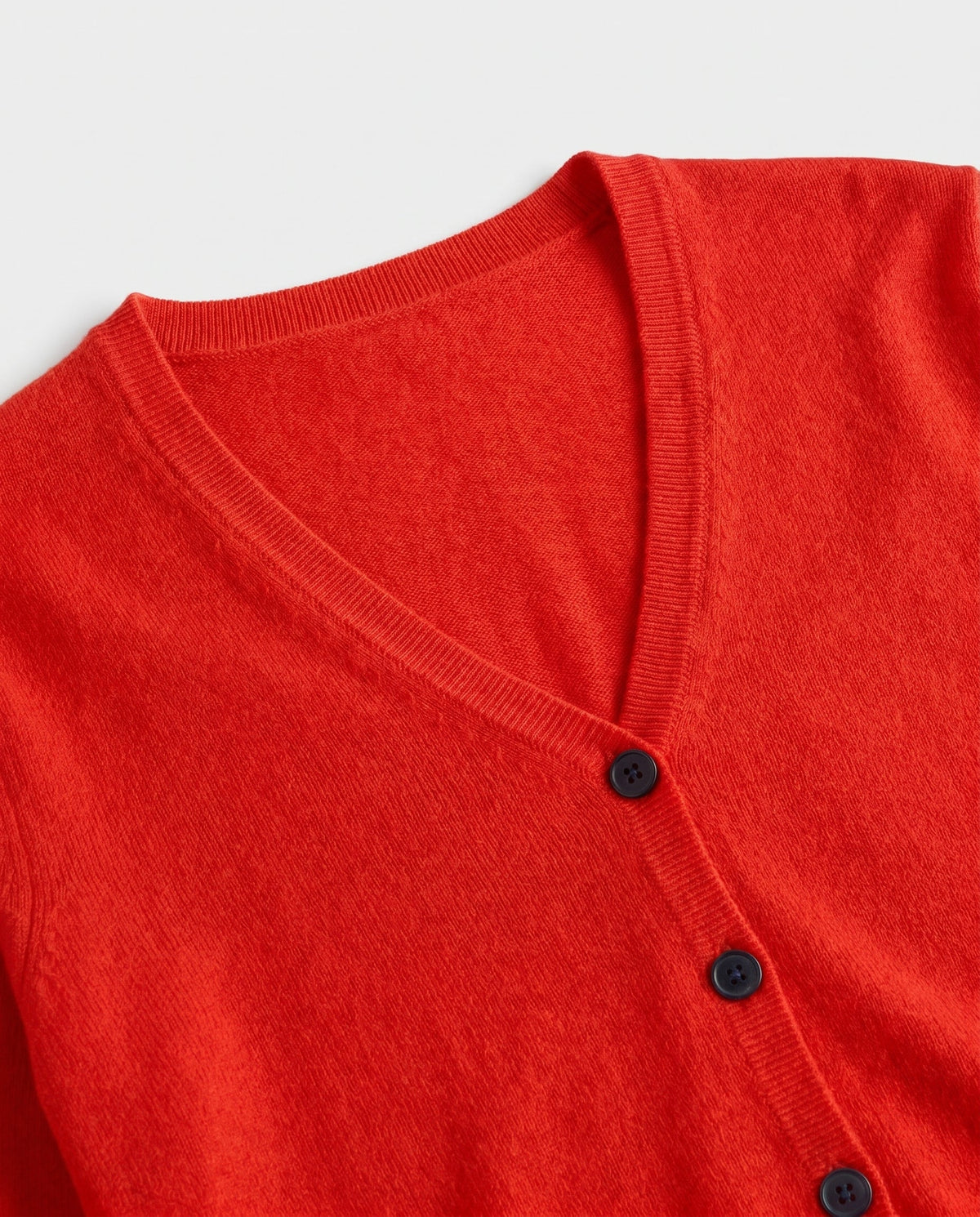 Bold Red Knit Cardigan Red ALTAR