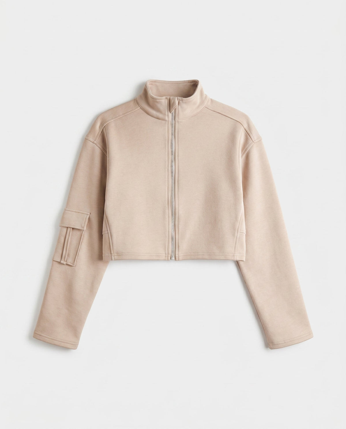 Bomber Jacket Beige Slow High