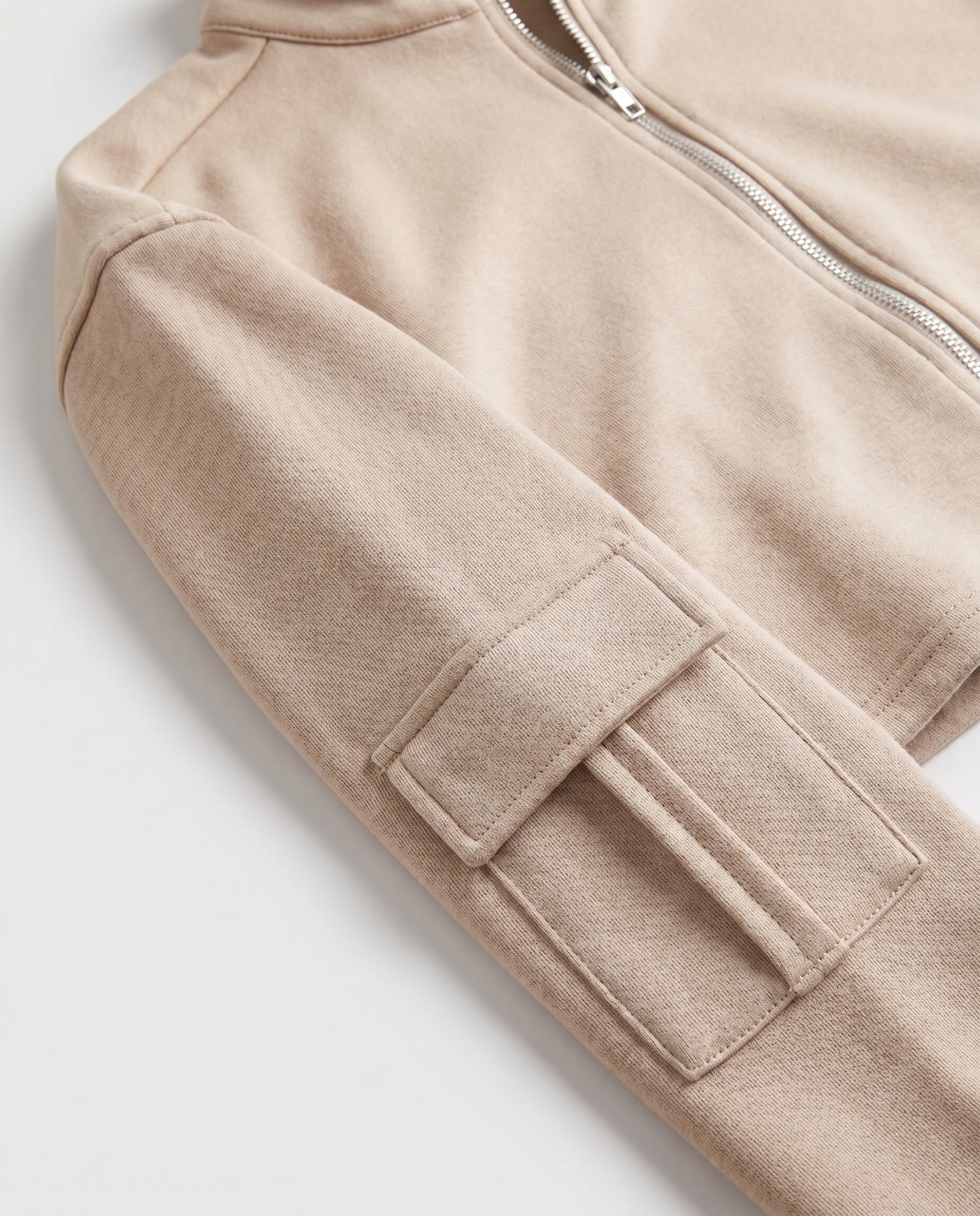 Bomber Jacket Beige