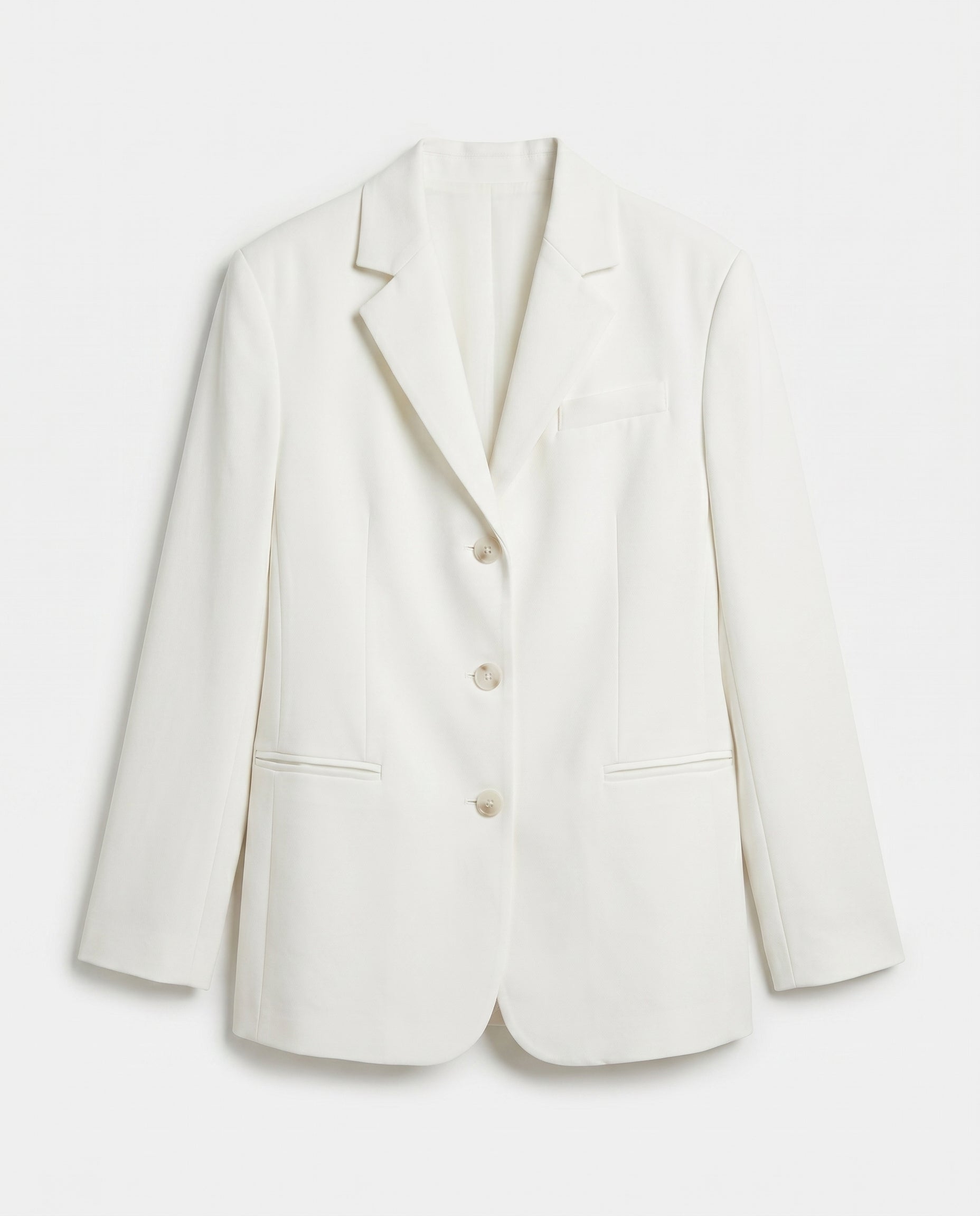 Classic Tailored Blazer White