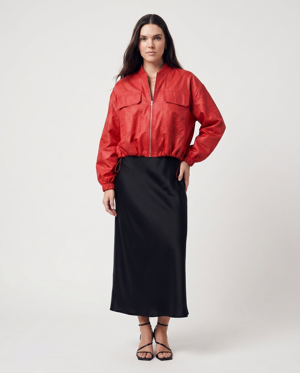 Red Bomber Jacket Brick Red ALTAR