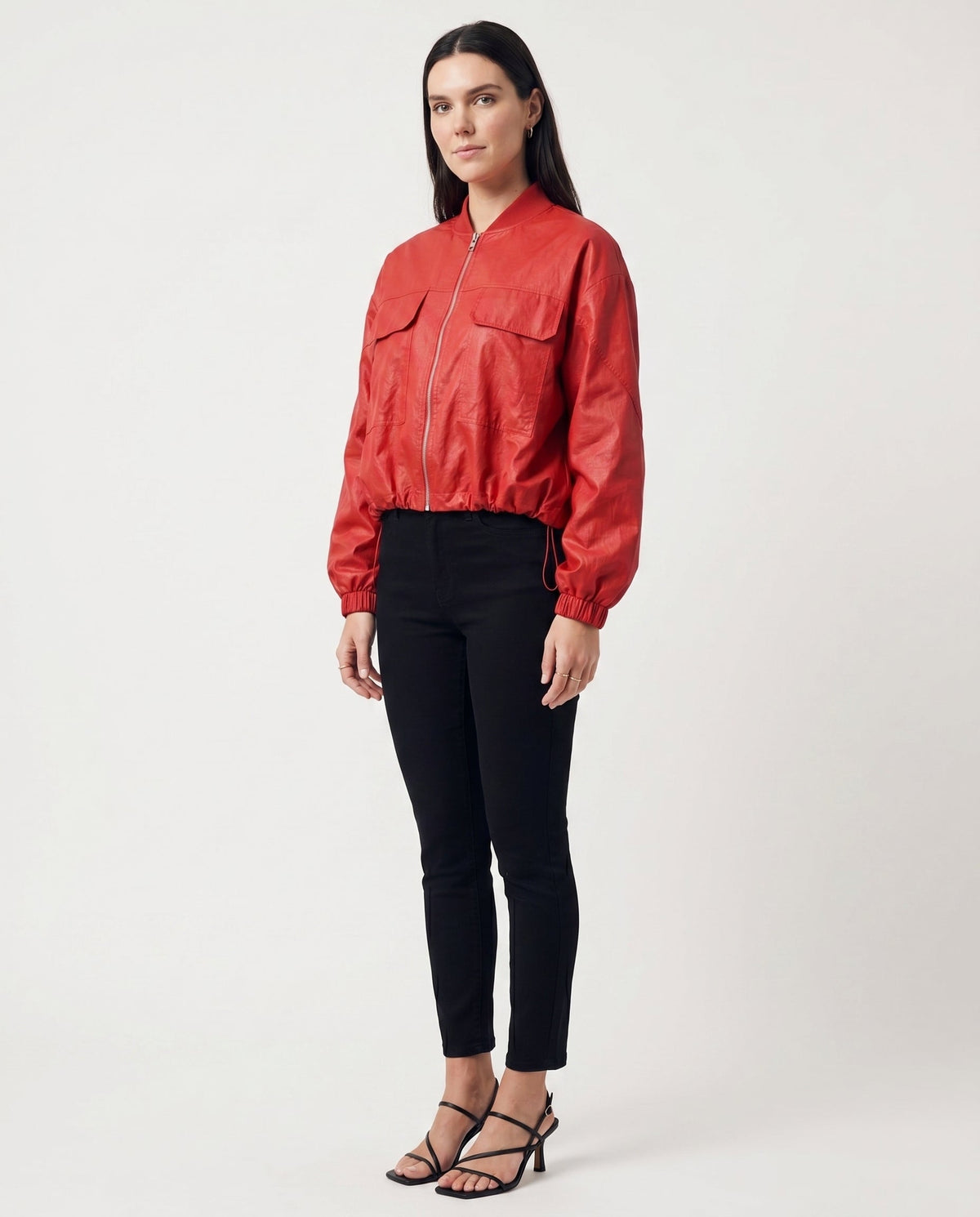 Red Bomber Jacket Brick Red ALTAR
