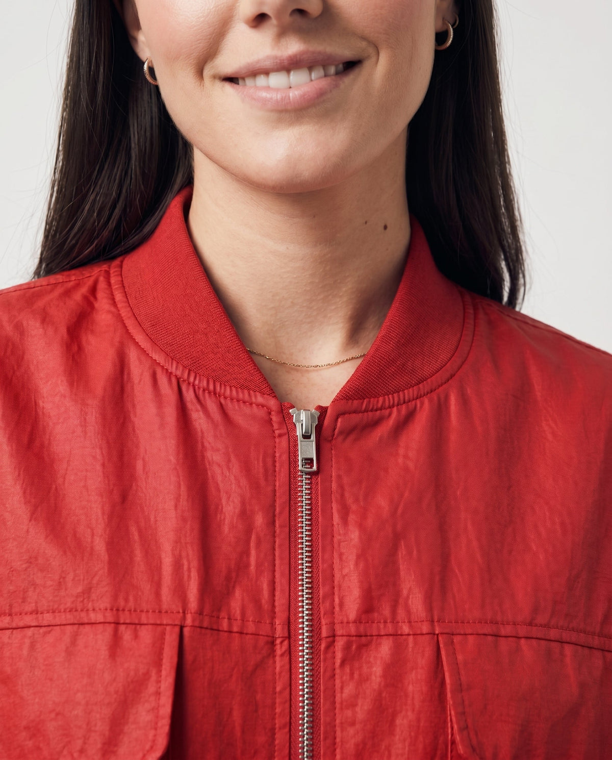 Red Bomber Jacket Brick Red ALTAR