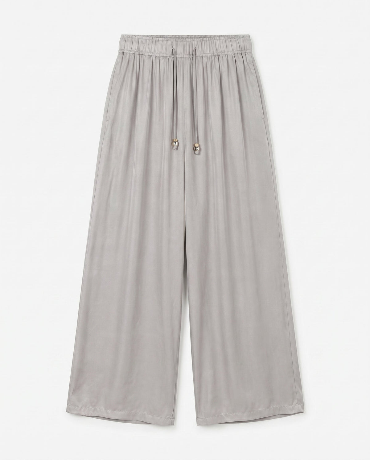 Wide Silver Gray Leg Pants Silver Gray ALTAR