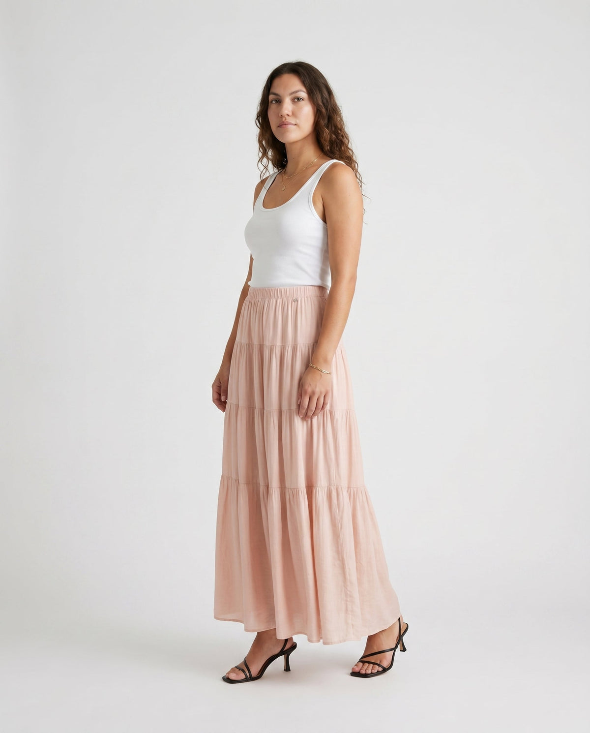 Desert Pleat Skirt Light Khaki ALTAR
